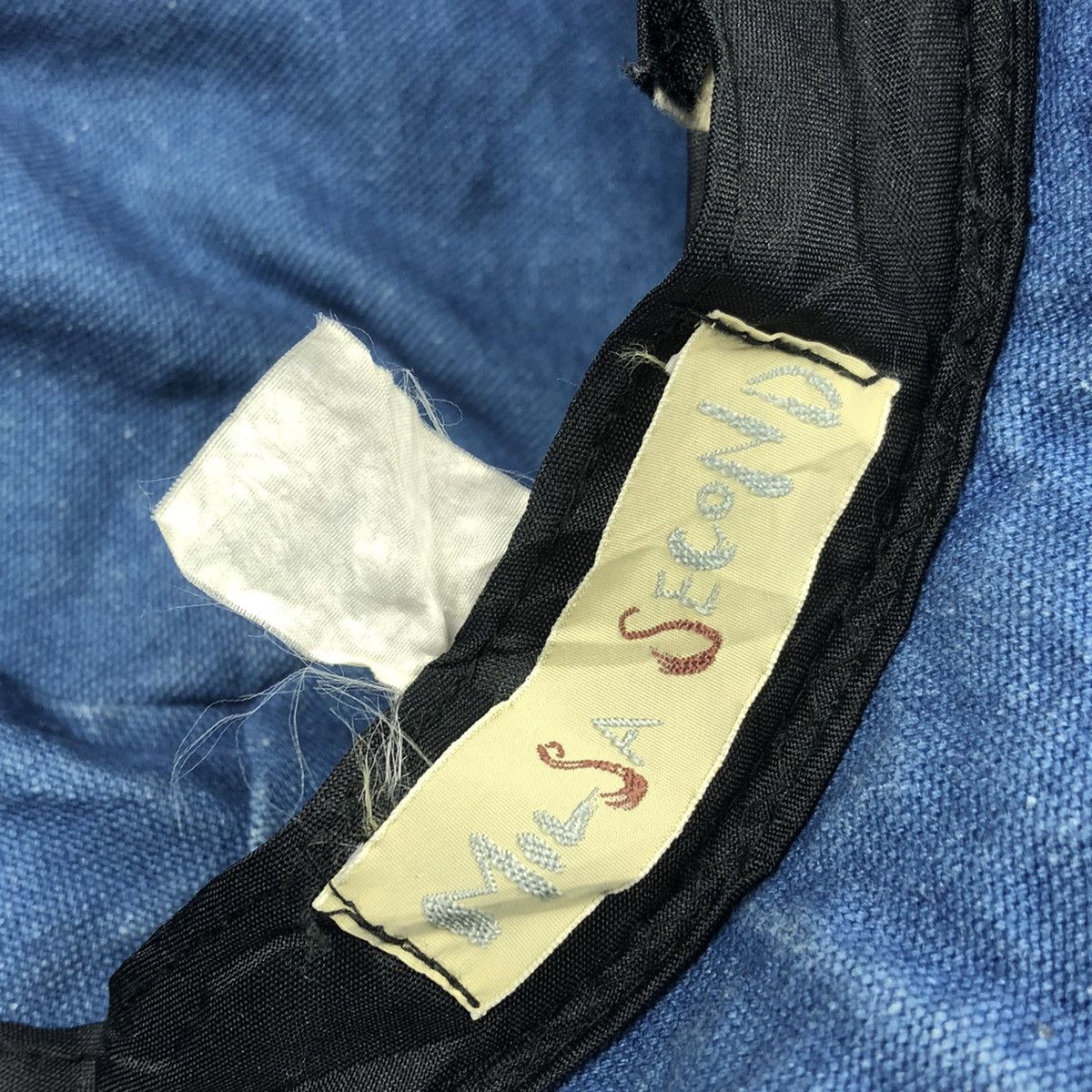 Indigo Milsa Second Indigo Denim Bucket Hat Size ONE SIZE - 6 Thumbnail
