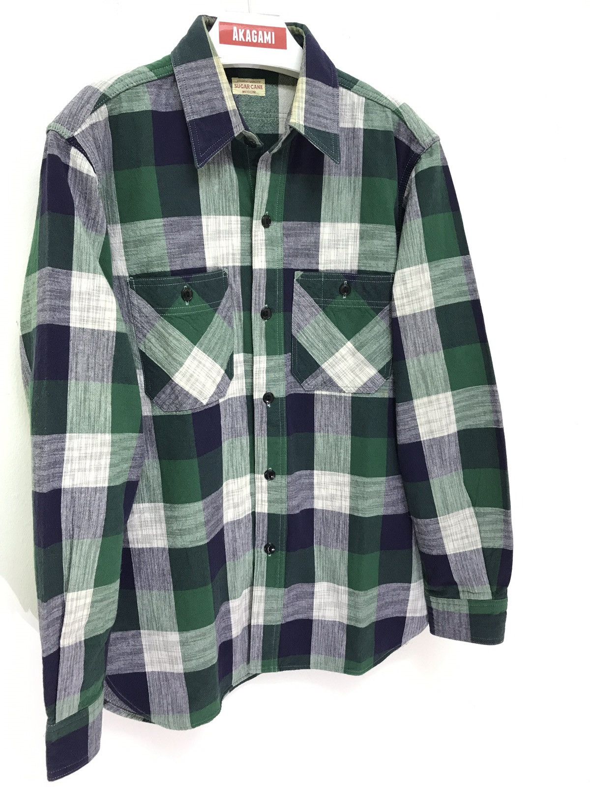 Sugar Cane Sugar Cane Toyo Enterprise Flannel Shirt Buffalo Check 6🟩1 Size US M / EU 48-50 / 2 - 2 Thumbnail