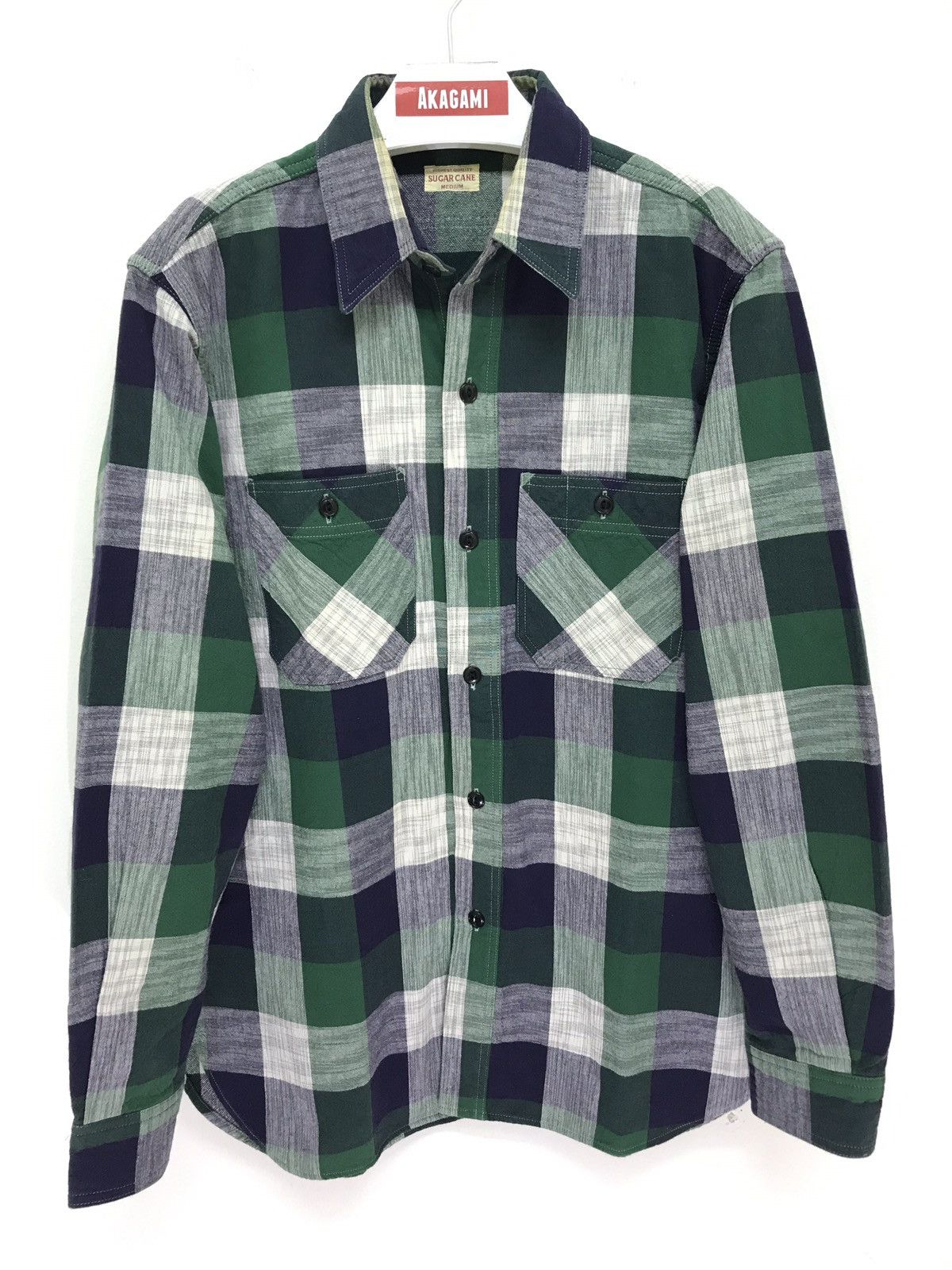 Sugar Cane Sugar Cane Toyo Enterprise Flannel Shirt Buffalo Check 6🟩1 Size US M / EU 48-50 / 2 - 1 Thumbnail