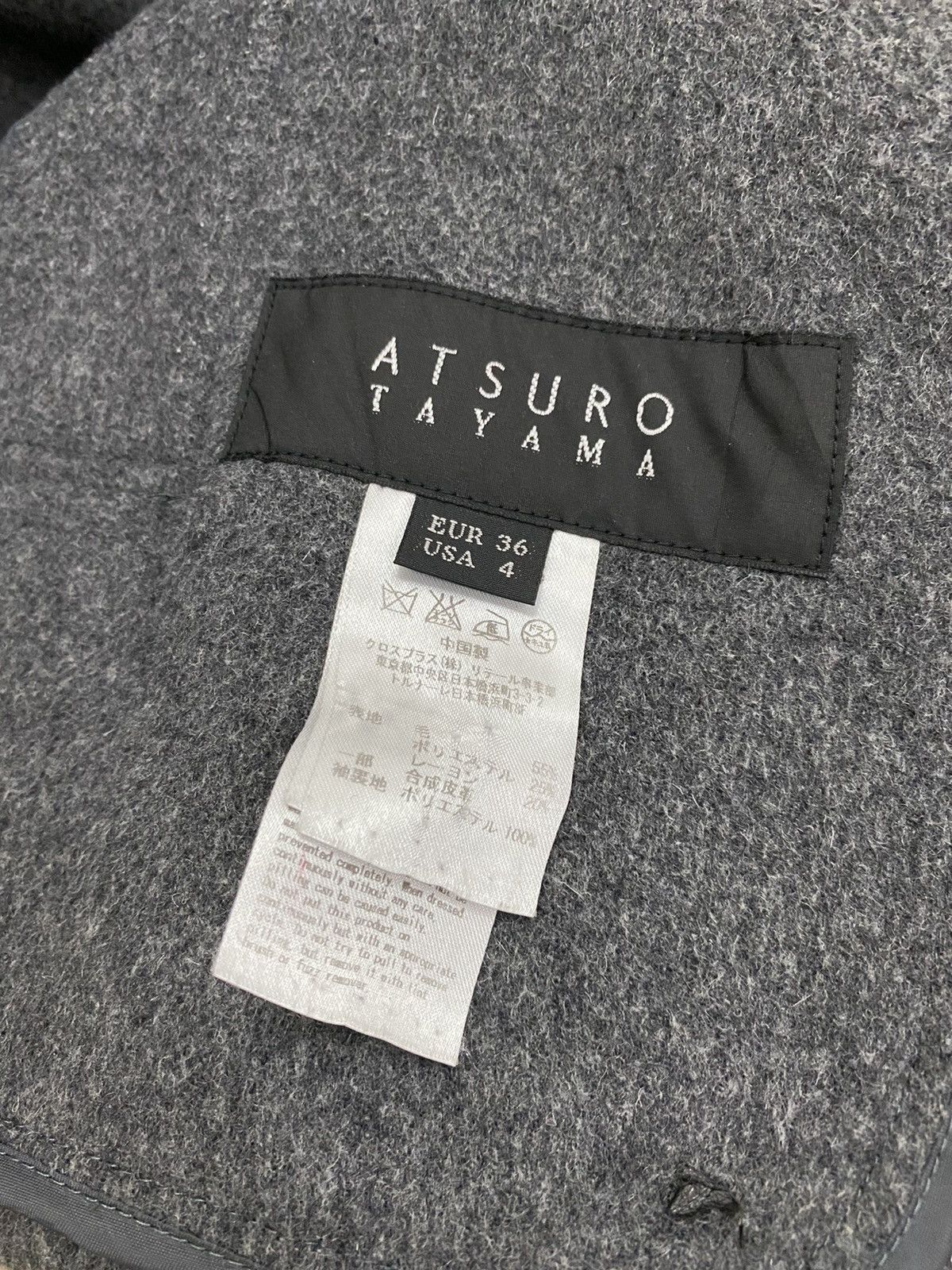 Designer × Japanese Brand ATSURO TAYAMA COAT Size US M / EU 48-50 / 2 - 6 Thumbnail
