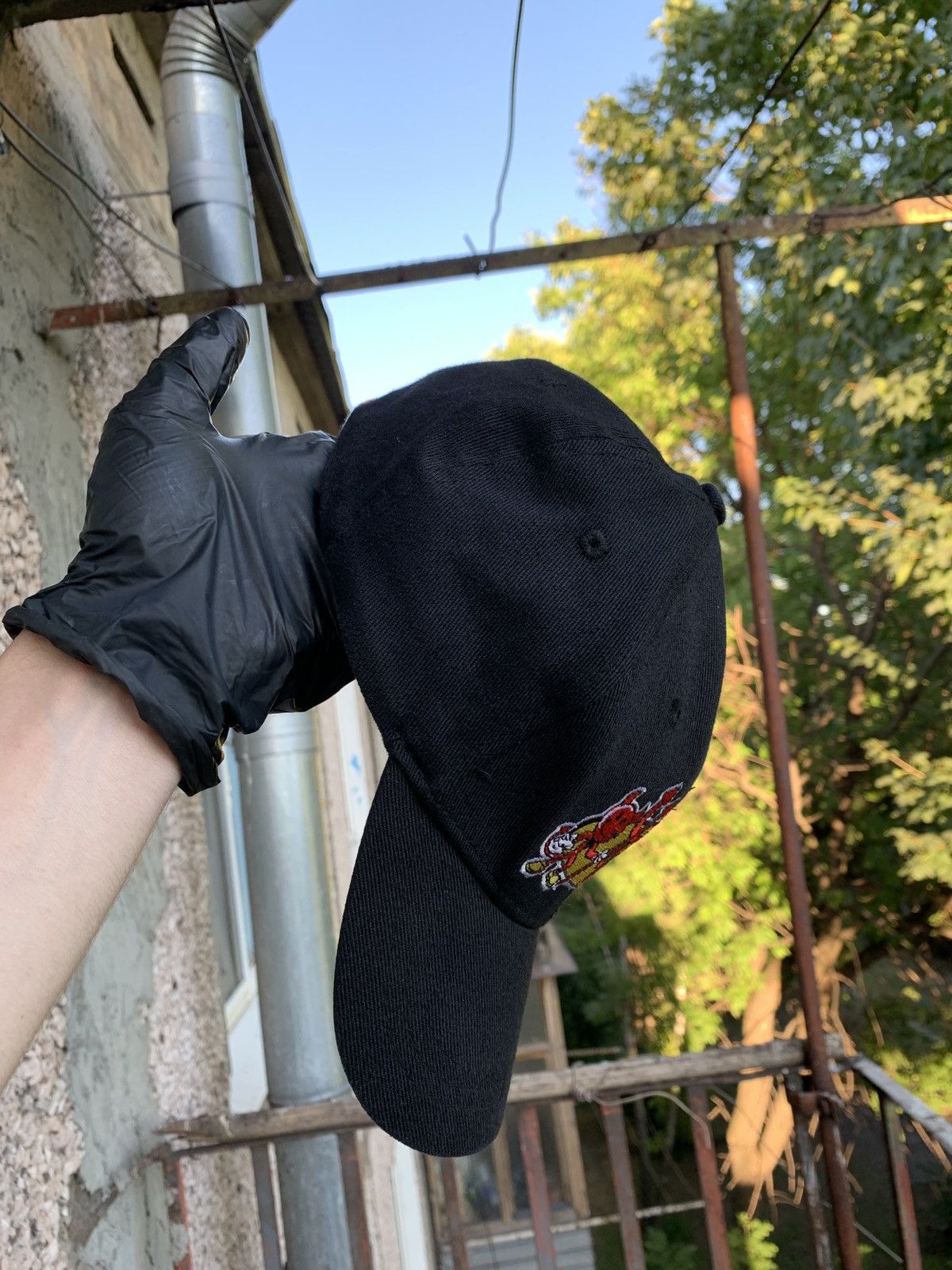 Girl Skateboards Vintage World Industries Skateboard Black Cap Size ONE SIZE - 9 Thumbnail