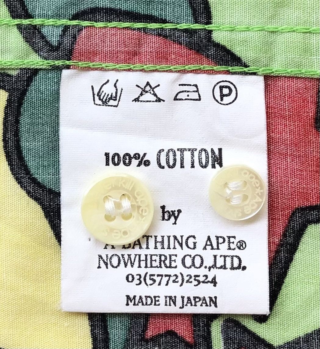 Bape Star Camo Button Up Shirt Size US L / EU 52-54 / 3 - 11 Thumbnail