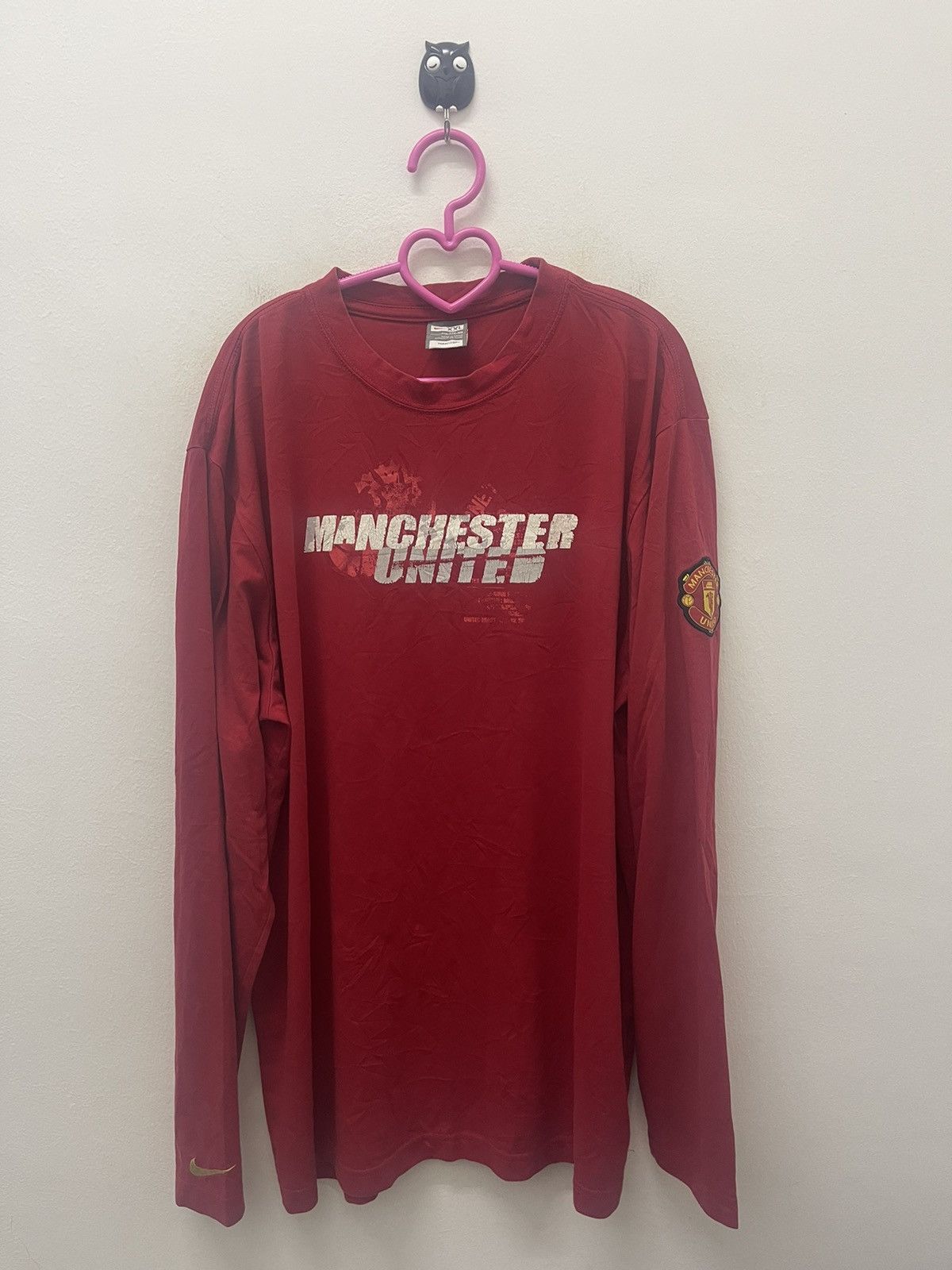 Nike Rare Vintage NIKE Manchester United CR7 Rooney Park Ji Sung Size US XXL / EU 58 / 5 - 4 Thumbnail