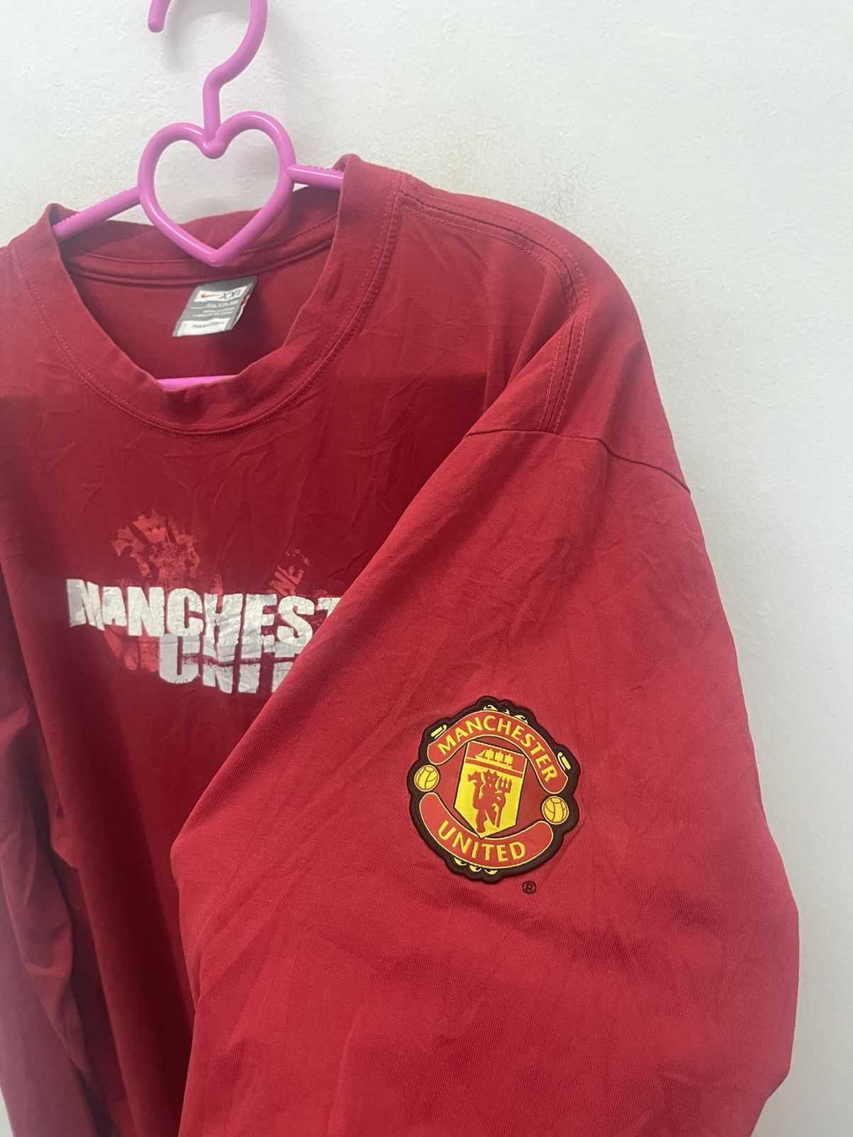 Nike Rare Vintage NIKE Manchester United CR7 Rooney Park Ji Sung Size US XXL / EU 58 / 5 - 6 Thumbnail