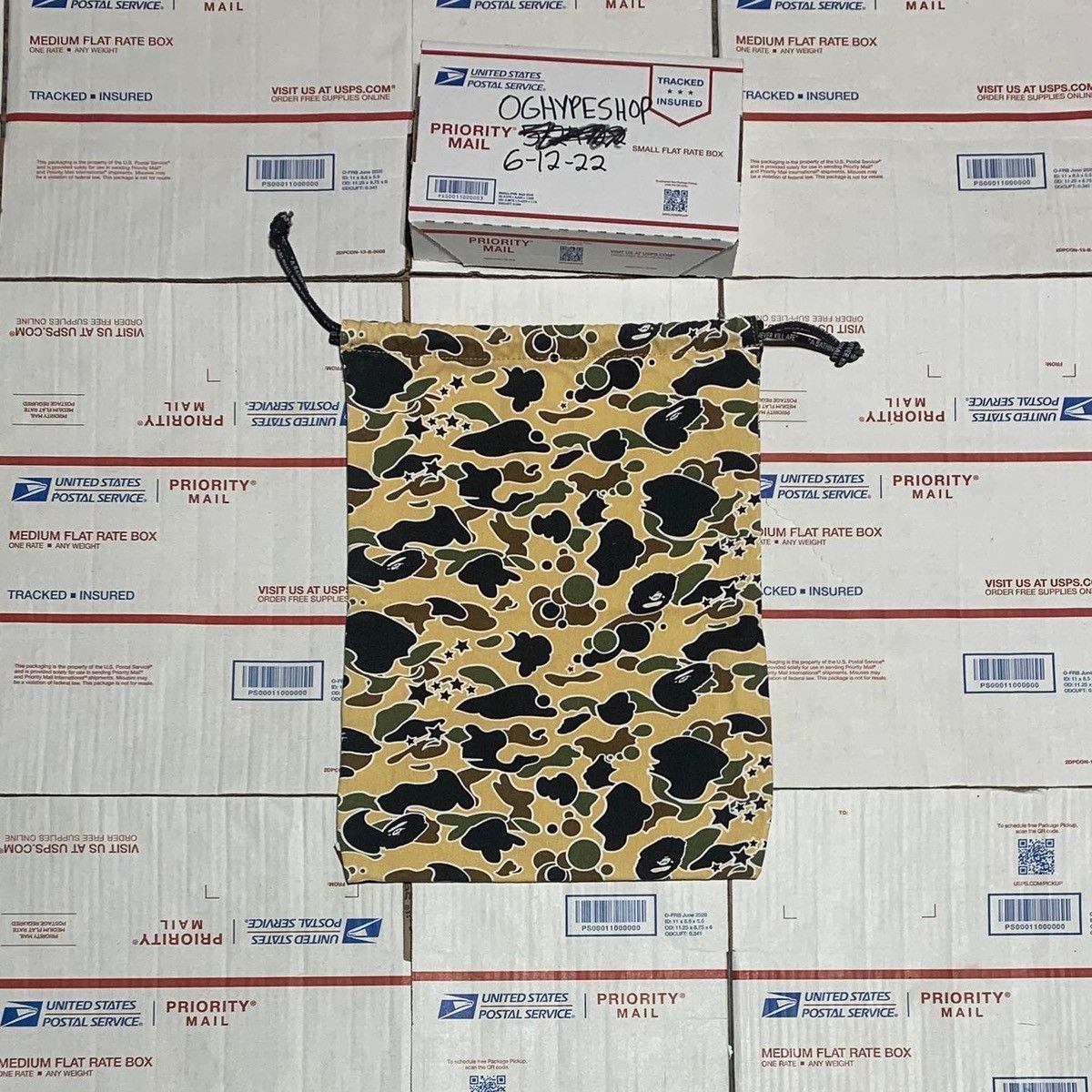 Bape OG Bape Shoe Bag Size ONE SIZE - 2 Thumbnail
