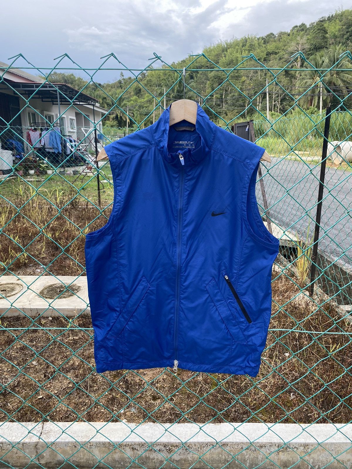 Nike × Vintage ⚡️Steals⚡️ Nike Golf Nylon Vest Size US M / EU 48-50 / 2 - 2 Thumbnail