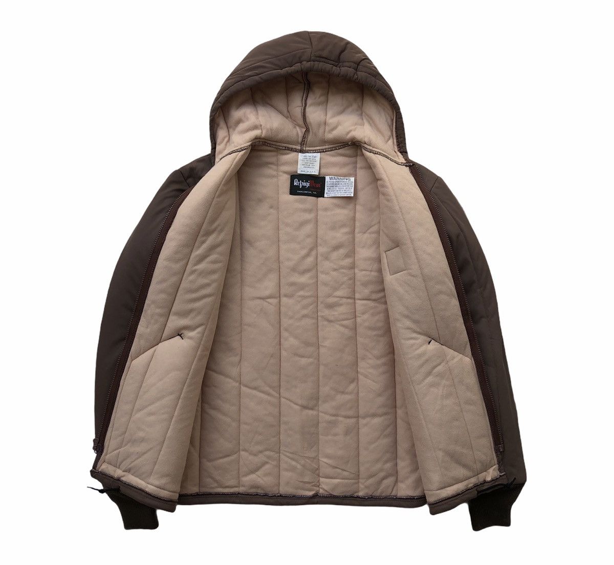 Refrigiwear 🔥Vintage RefrigiWear Hooded Nylon Jacket Made In USA 🇺🇸 Size US S / EU 44-46 / 1 - 9 Thumbnail