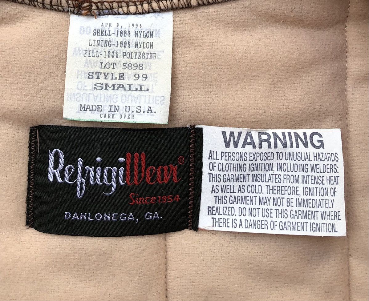 Refrigiwear 🔥Vintage RefrigiWear Hooded Nylon Jacket Made In USA 🇺🇸 Size US S / EU 44-46 / 1 - 20 Thumbnail