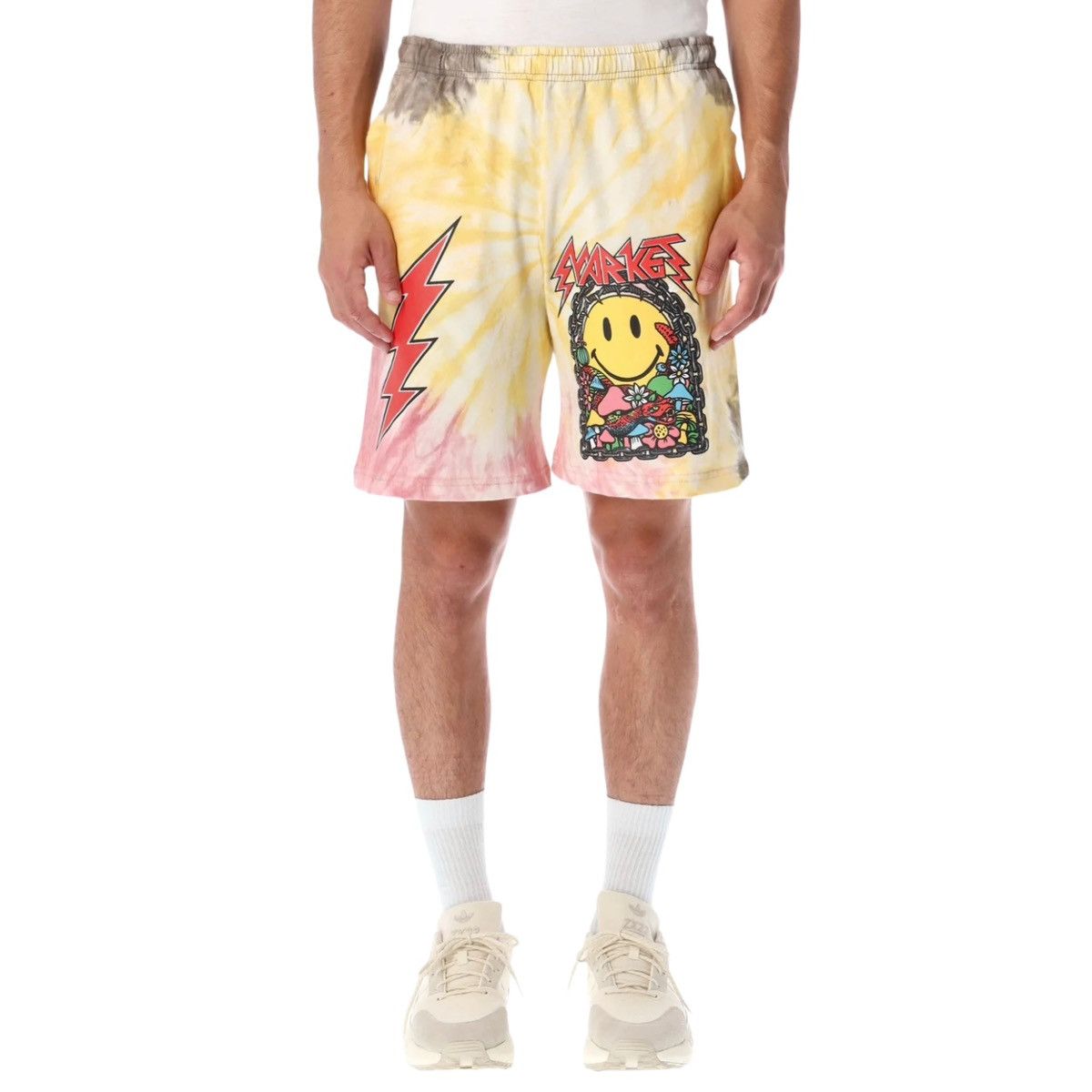 Market Market Smiley Iron Market Tie Dye Shorts Size US 32 / EU 48 - 3 Thumbnail