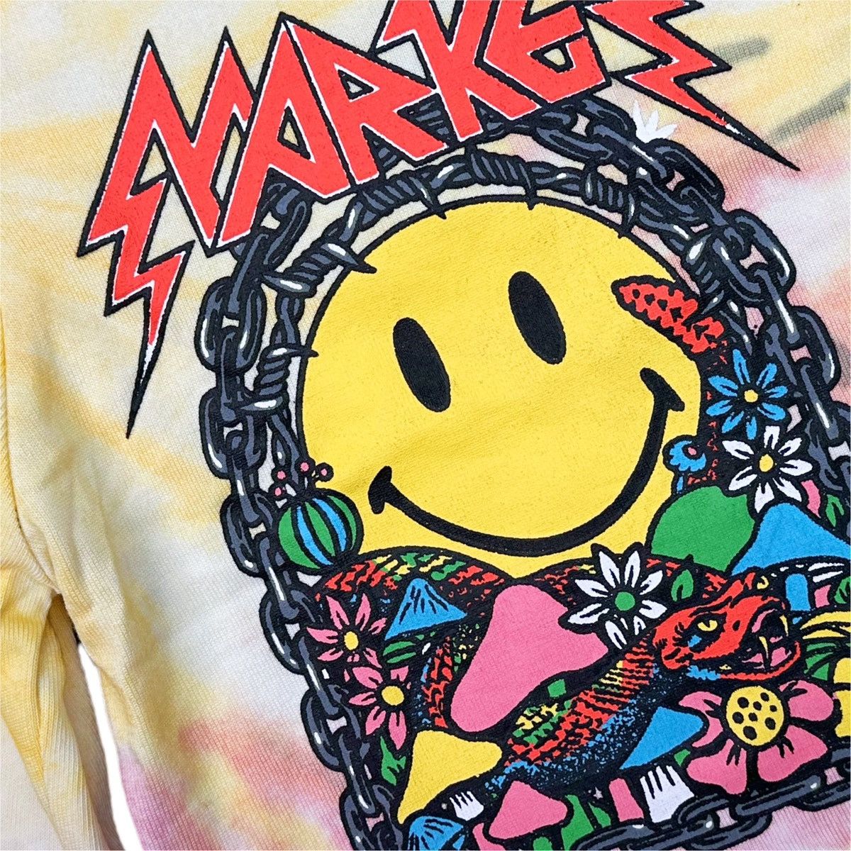 Market Market Smiley Iron Market Tie Dye Shorts Size US 32 / EU 48 - 4 Thumbnail