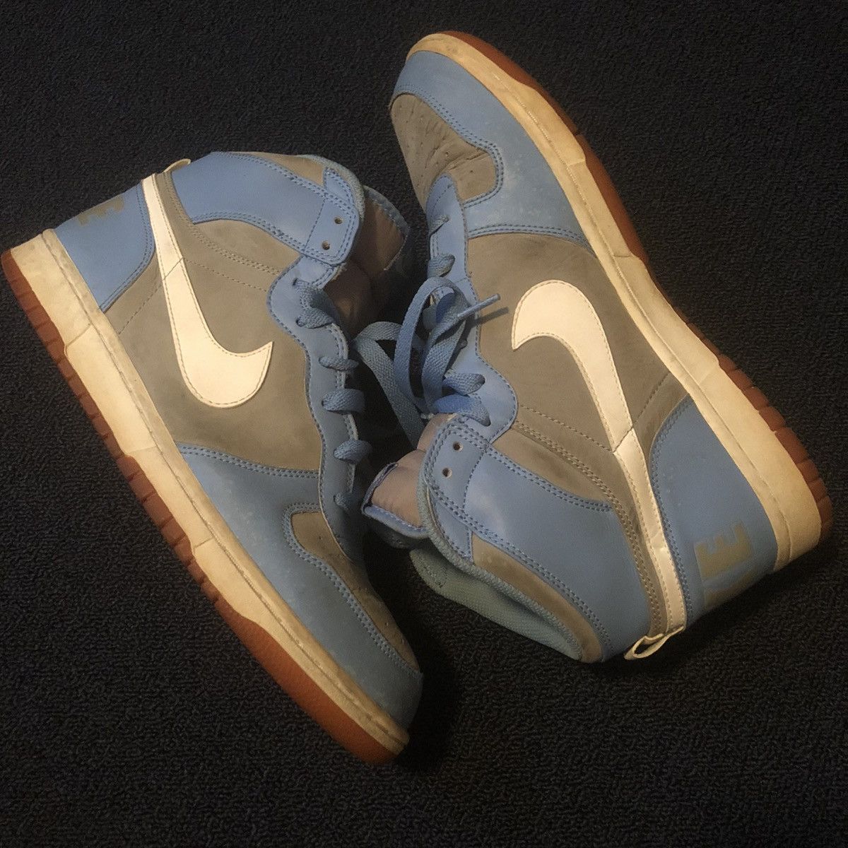 Nike Rare Vintage Nike Big Dunk High University Blue Shoes 2008 Size US 12 / EU 45 - 1 Thumbnail