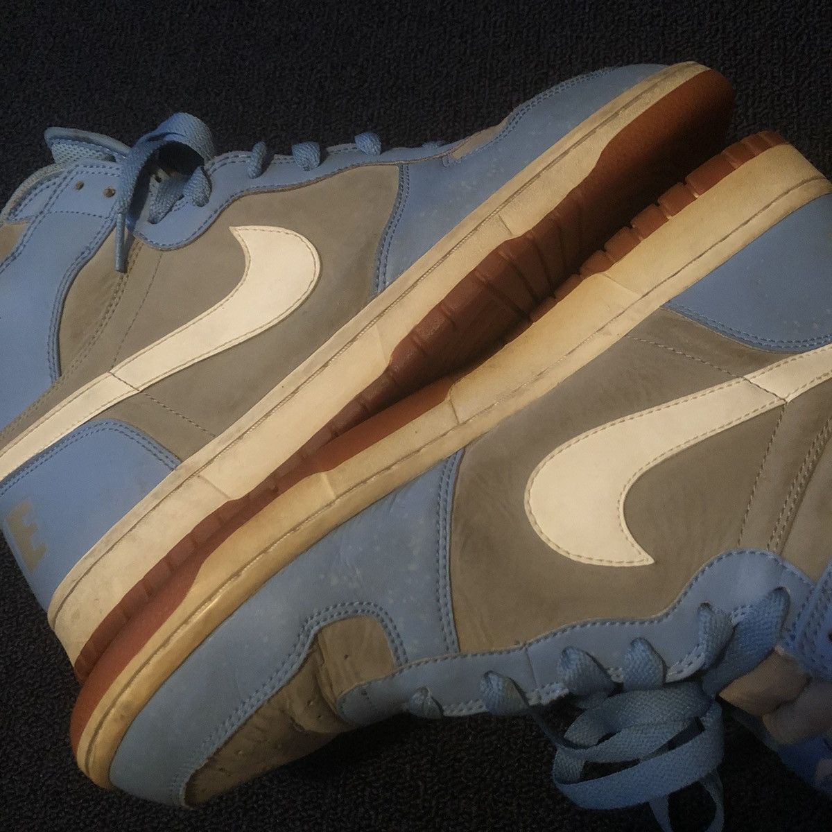 Nike Rare Vintage Nike Big Dunk High University Blue Shoes 2008 Size US 12 / EU 45 - 9 Thumbnail