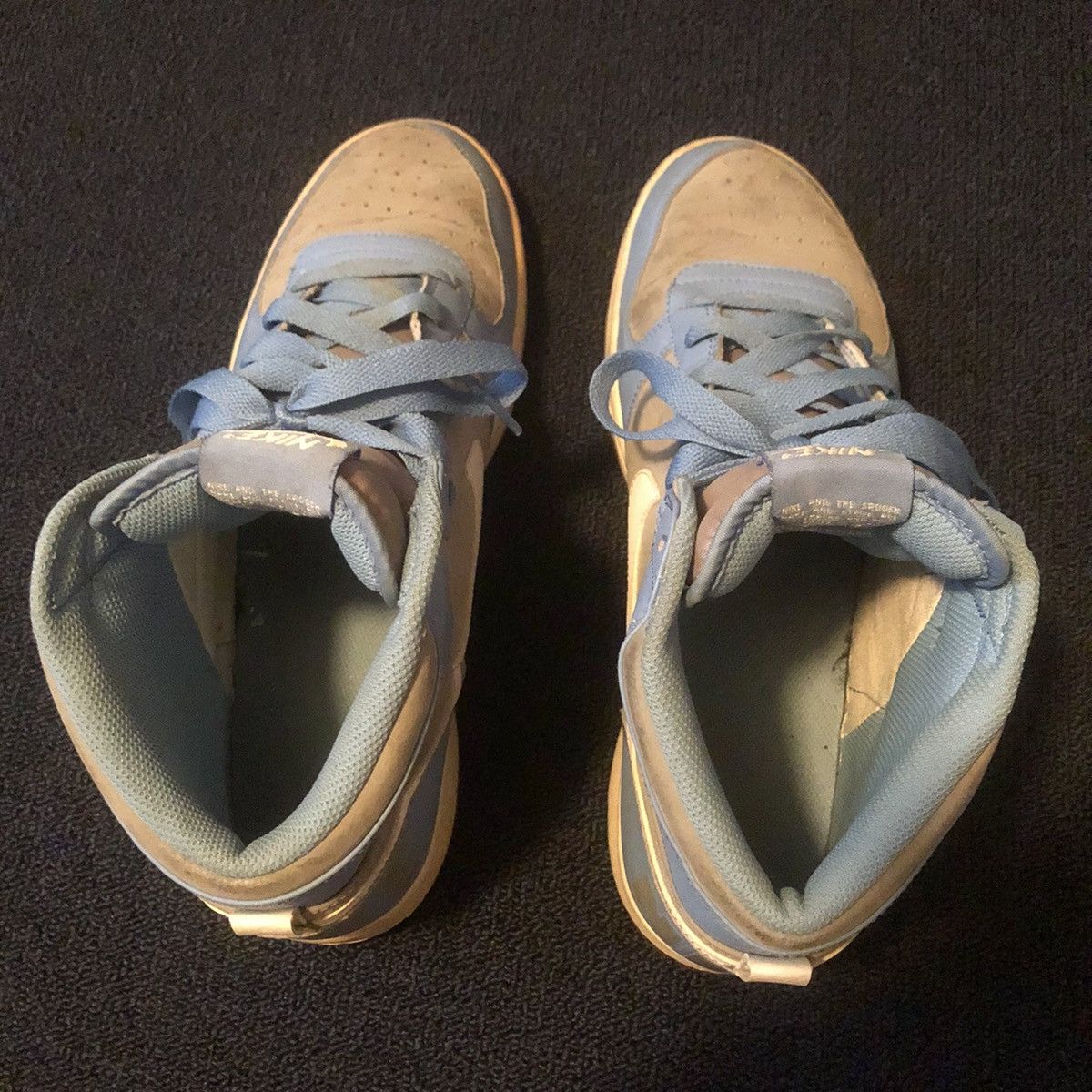 Nike Rare Vintage Nike Big Dunk High University Blue Shoes 2008 Size US 12 / EU 45 - 4 Thumbnail