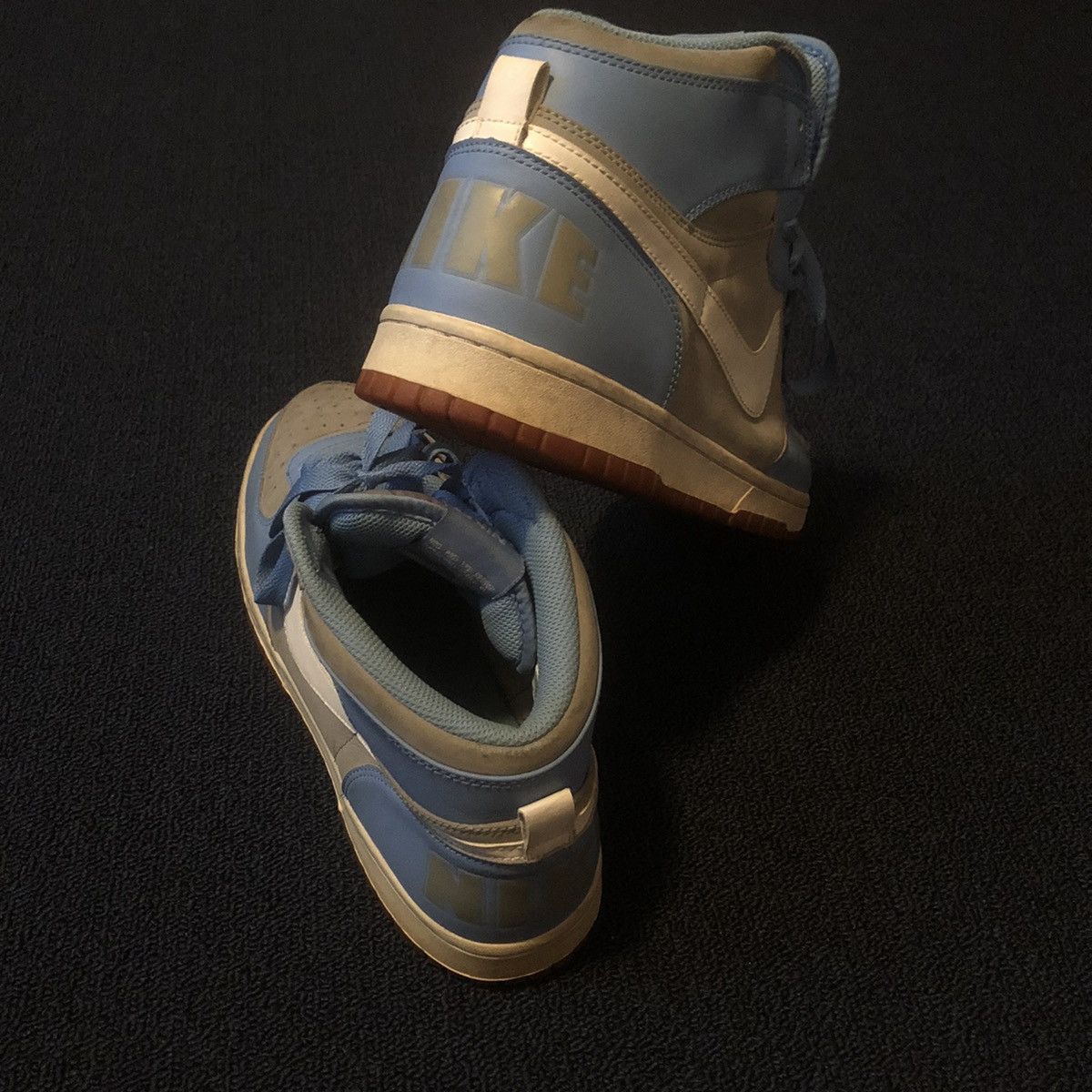 Nike Rare Vintage Nike Big Dunk High University Blue Shoes 2008 Size US 12 / EU 45 - 8 Thumbnail
