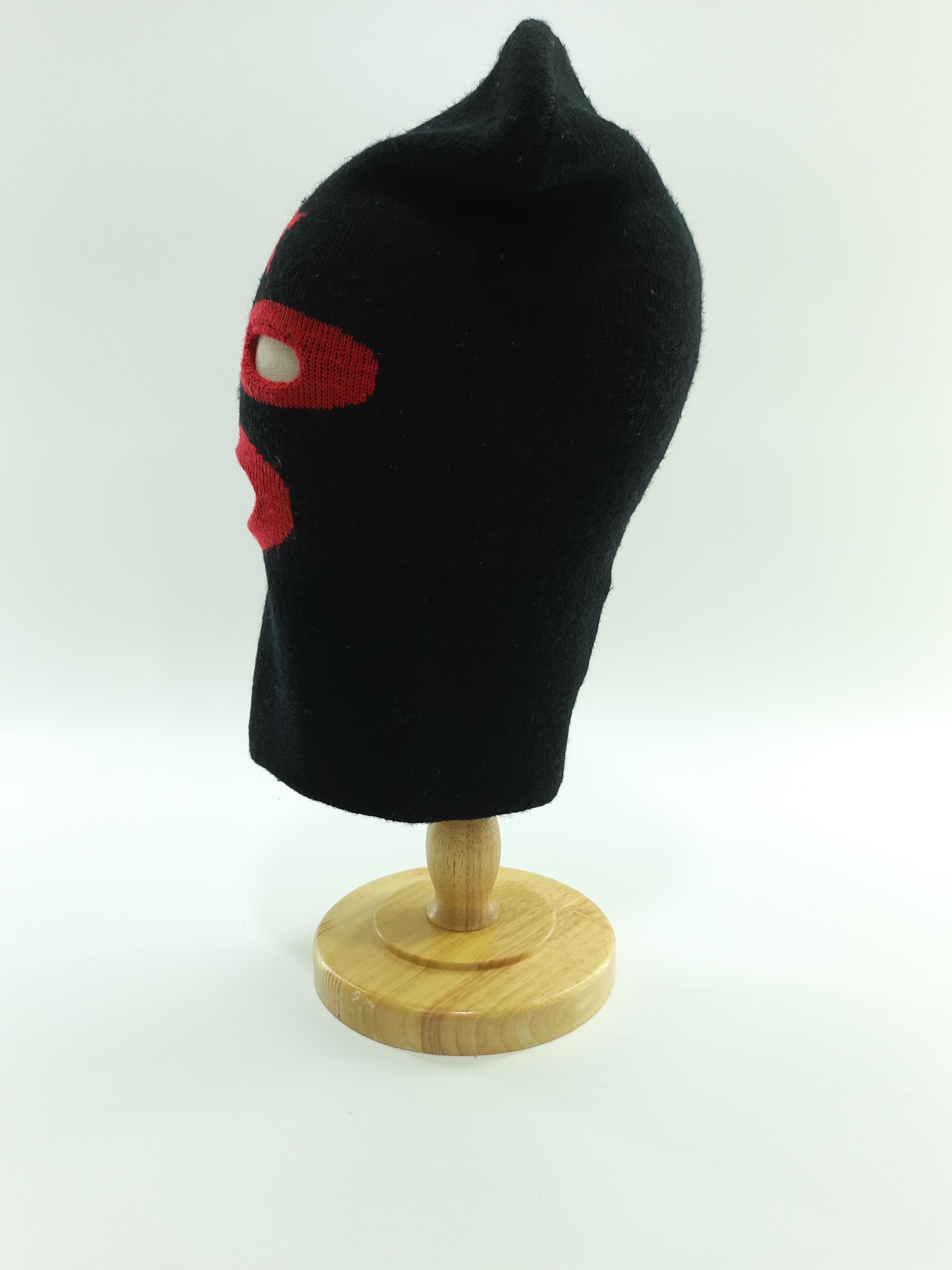 Japanese Brand Design Red Line Round Eye Balaclava Size ONE SIZE - 3 Thumbnail