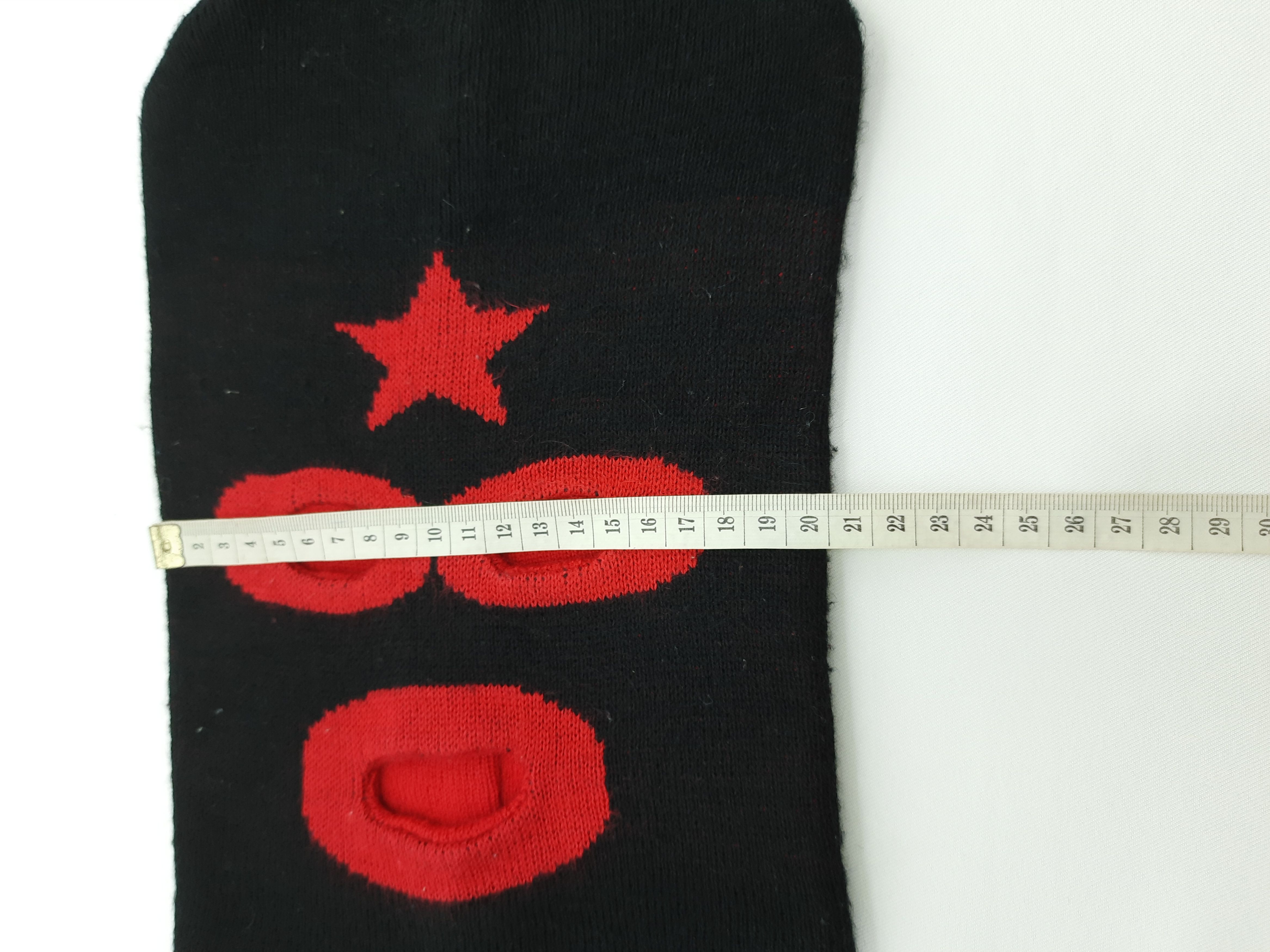 Japanese Brand Design Red Line Round Eye Balaclava Size ONE SIZE - 9 Thumbnail