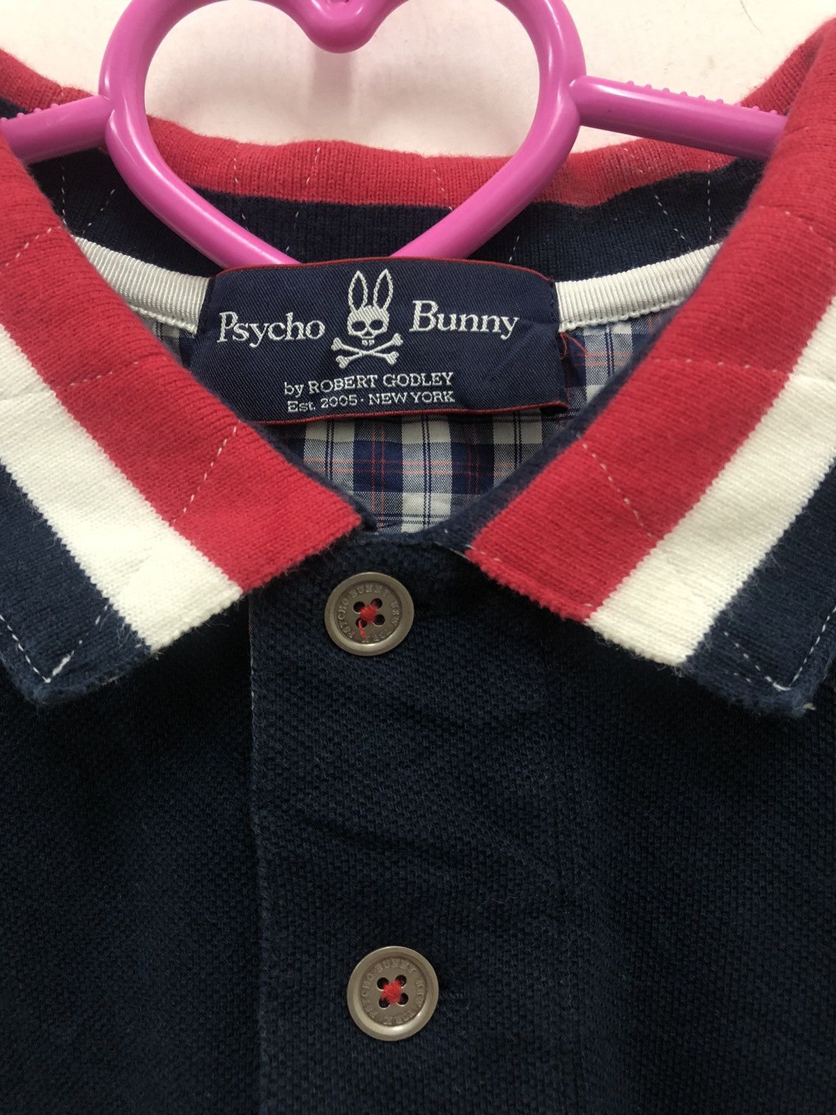 Psycho Bunny Rare PSYCHO BUNNY By Robert Godley New York Polo Shirt Size US M / EU 48-50 / 2 - 4 Thumbnail