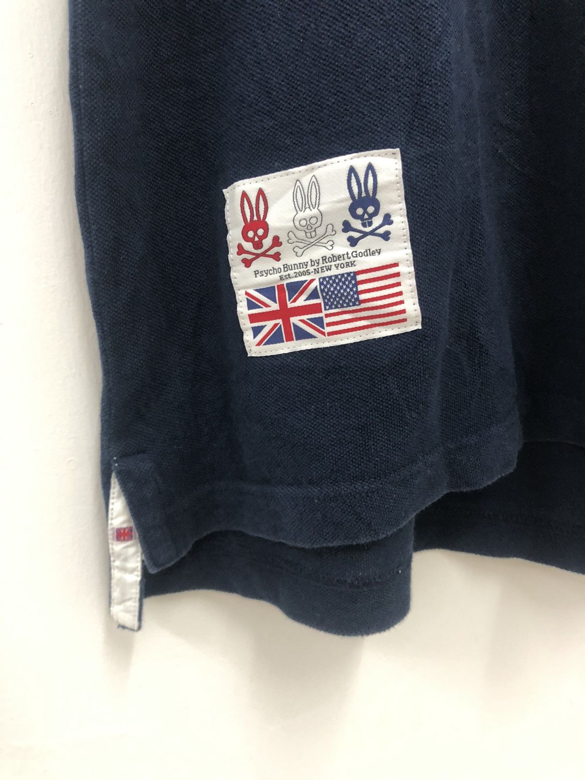 Psycho Bunny Rare PSYCHO BUNNY By Robert Godley New York Polo Shirt Size US M / EU 48-50 / 2 - 2 Thumbnail