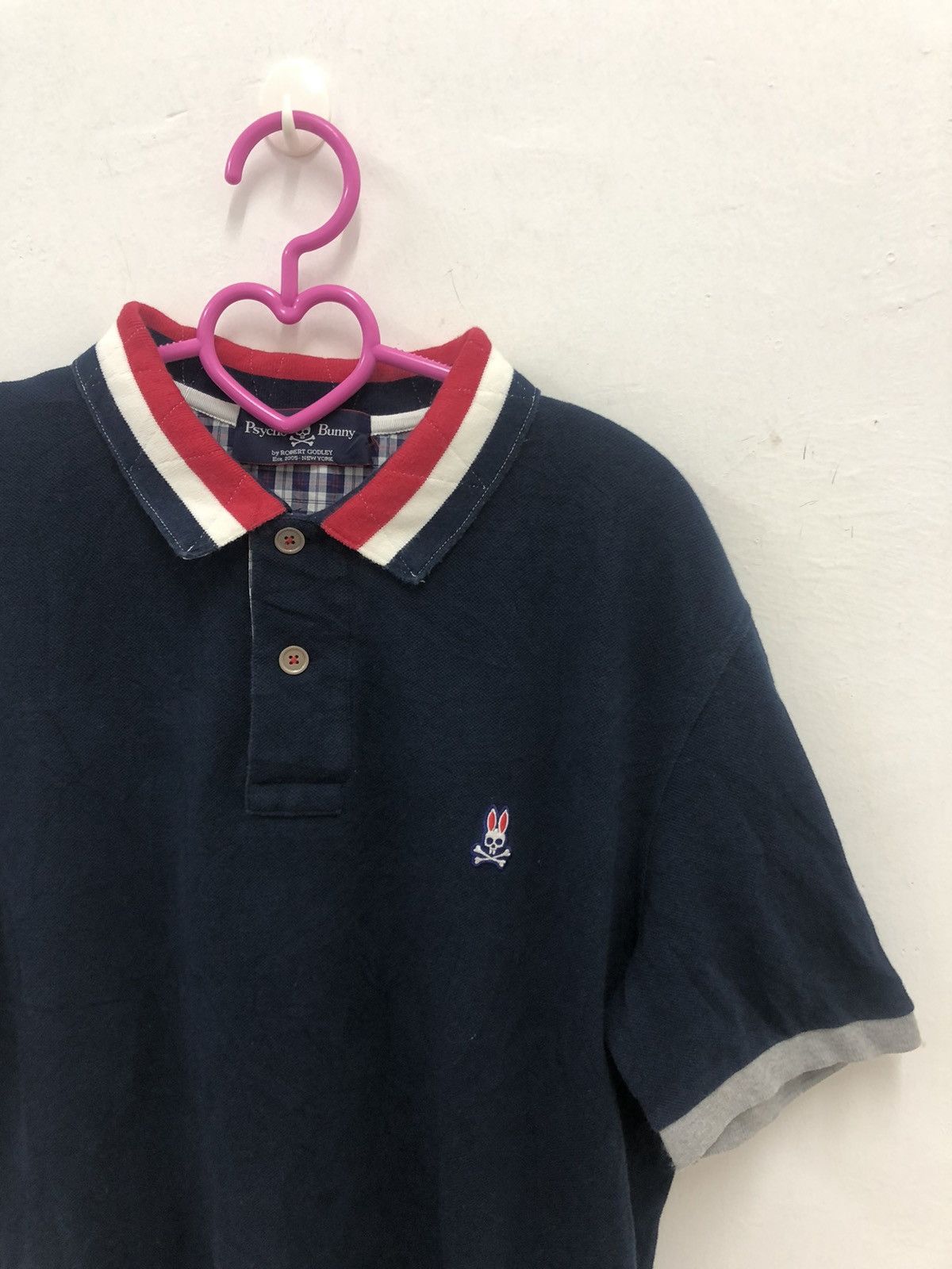 Psycho Bunny Rare PSYCHO BUNNY By Robert Godley New York Polo Shirt Size US M / EU 48-50 / 2 - 3 Thumbnail
