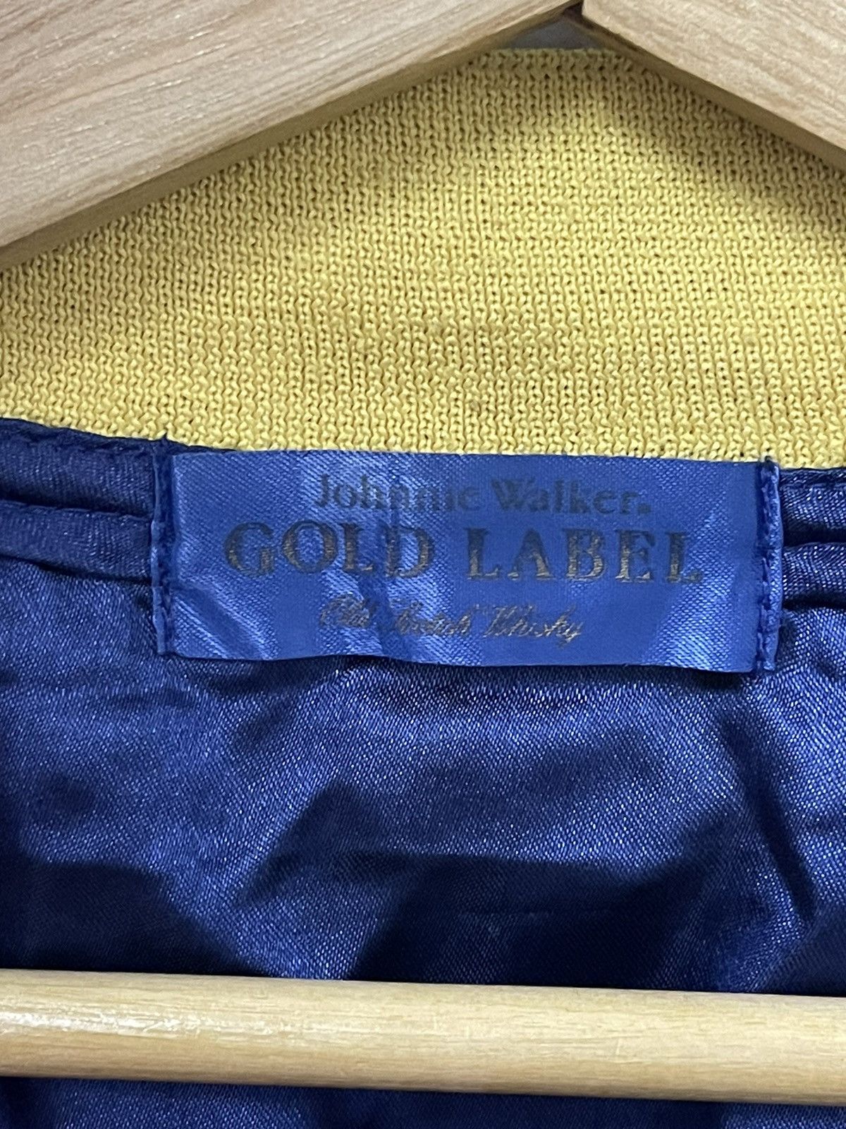 Japanese Brand × Vintage Vintage Johnnie Walker Raglan Satin Jacket Size US L / EU 52-54 / 3 - 11 Thumbnail