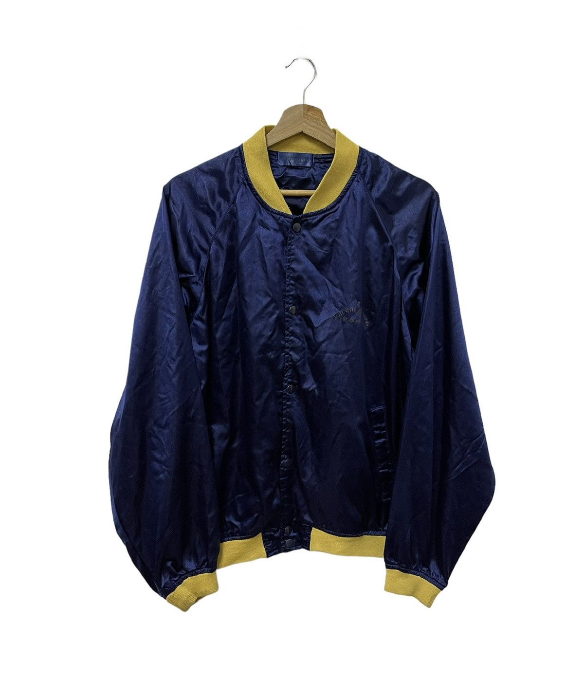 Japanese Brand × Vintage Vintage Johnnie Walker Raglan Satin Jacket Size US L / EU 52-54 / 3 - 1 Thumbnail