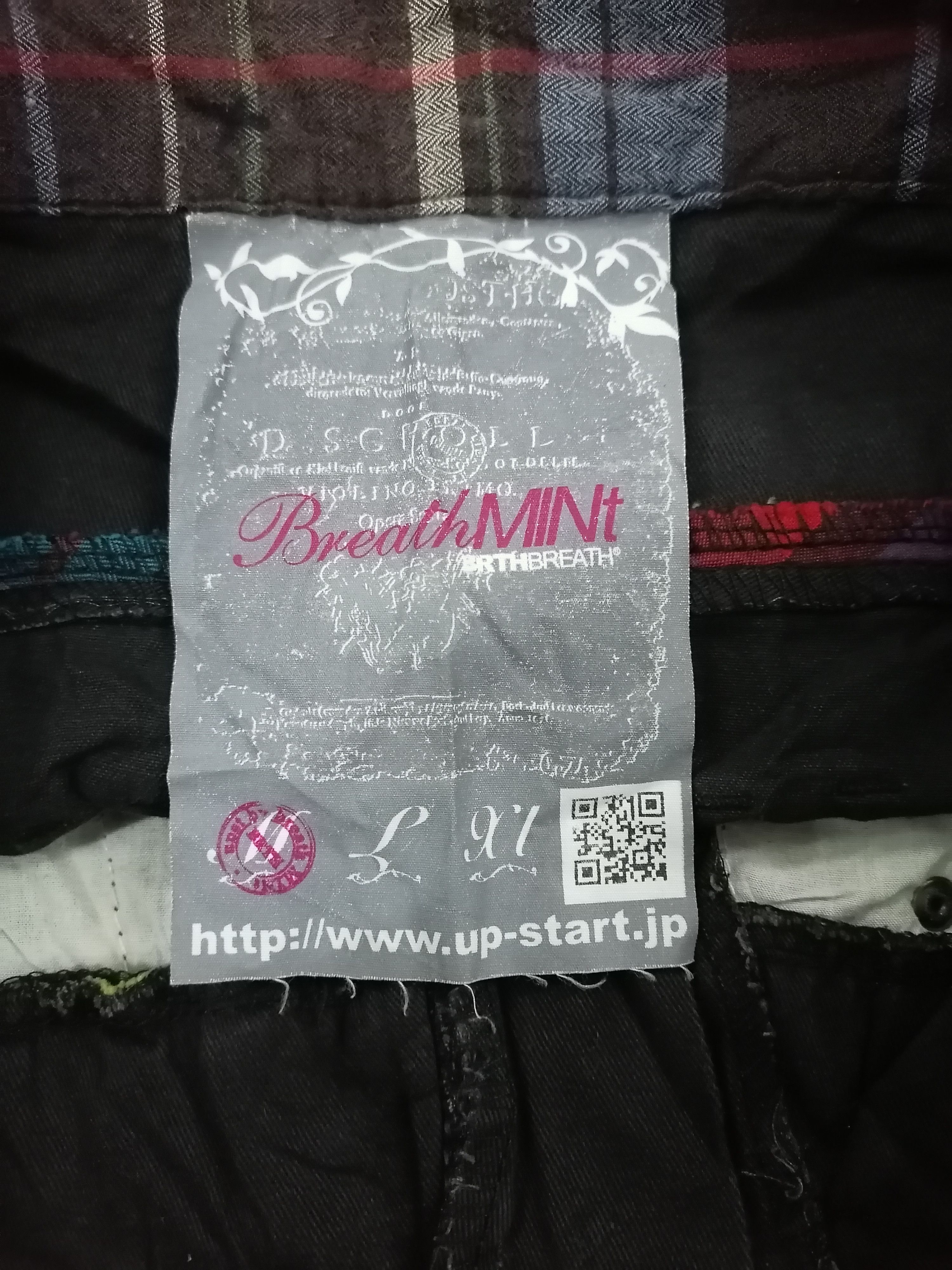 Japanese Brand Breathmint Multipocket Double Waist Twist Pants Size US 31 - 7 Thumbnail