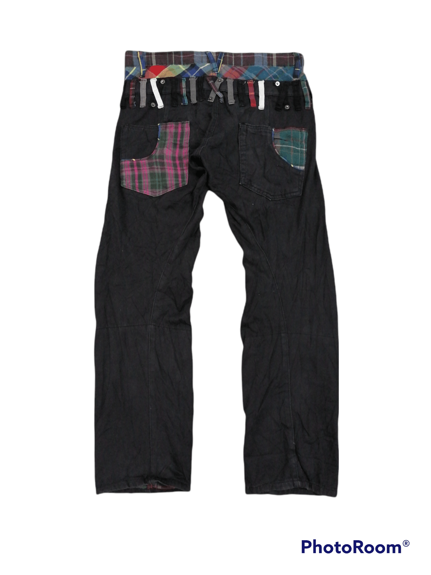 Japanese Brand Breathmint Multipocket Double Waist Twist Pants Size US 31 - 5 Thumbnail