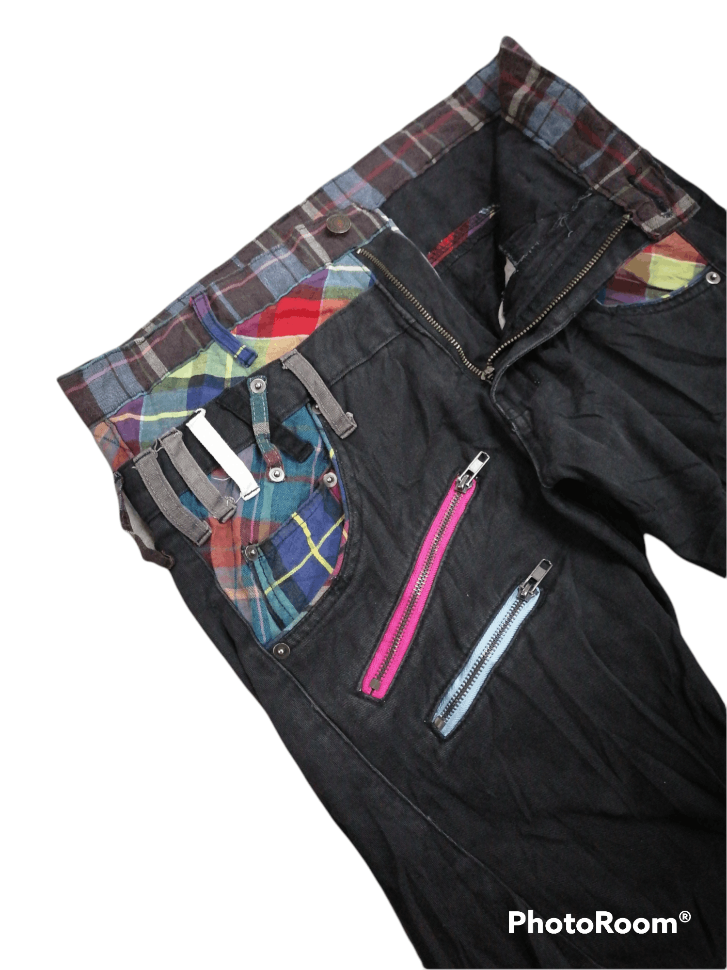 Japanese Brand Breathmint Multipocket Double Waist Twist Pants Size US 31 - 4 Thumbnail