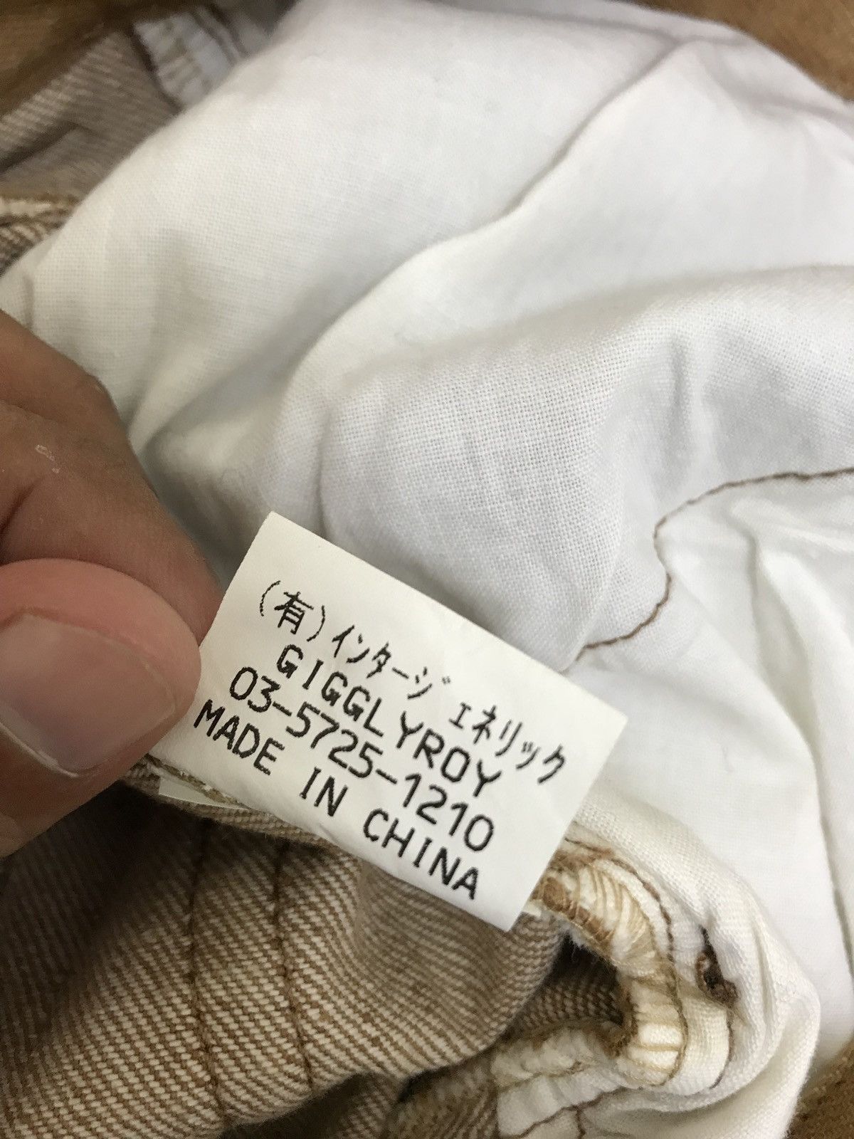 Japanese Brand Gigglyroy Hybrid Hagi Pant with Wool Striped Loose Size US 31 - 13 Thumbnail