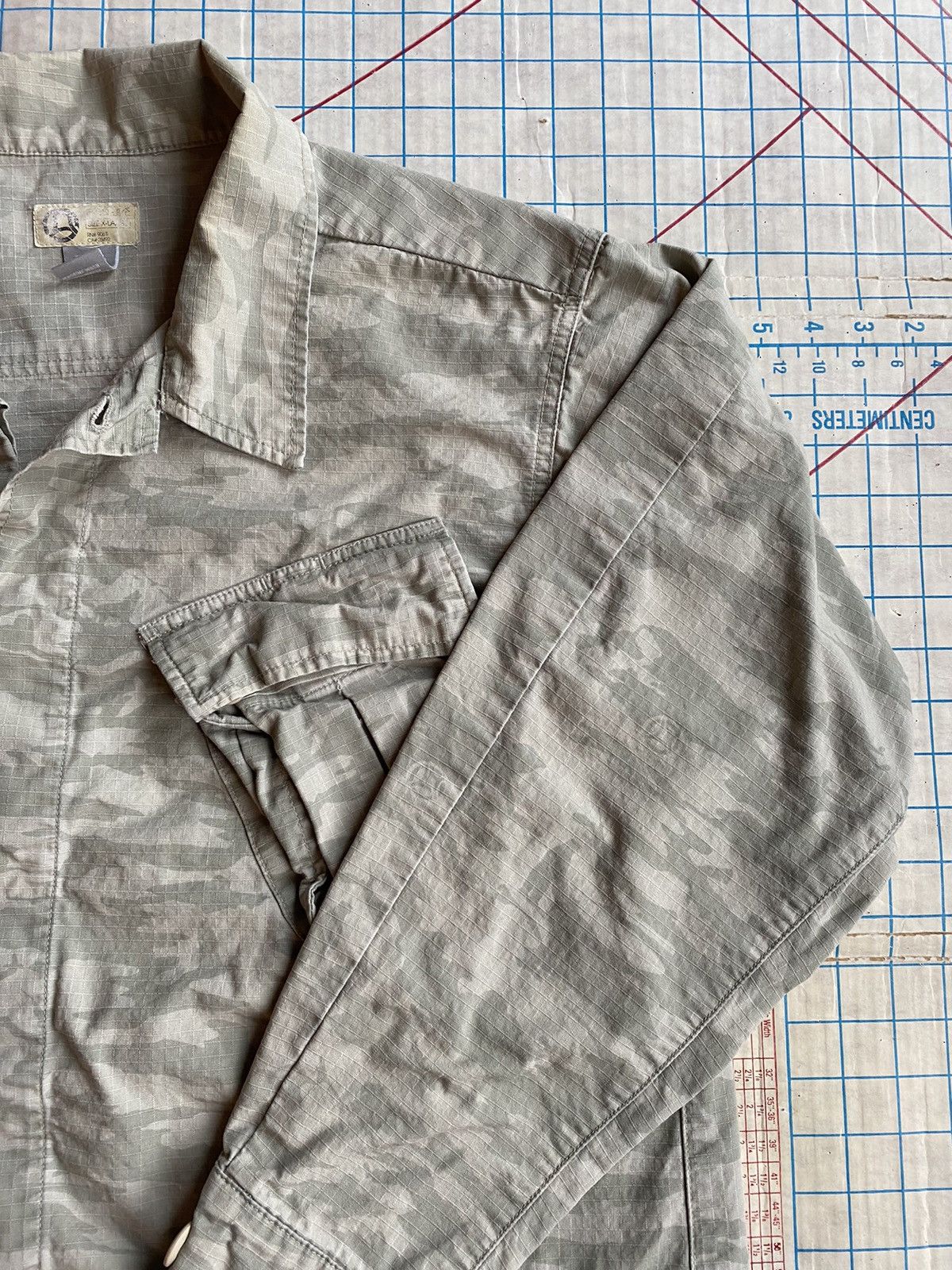 Freshjive Freahjive Rip Stop Camo Military Field Jacket Size XL Size US XL / EU 56 / 4 - 5 Thumbnail