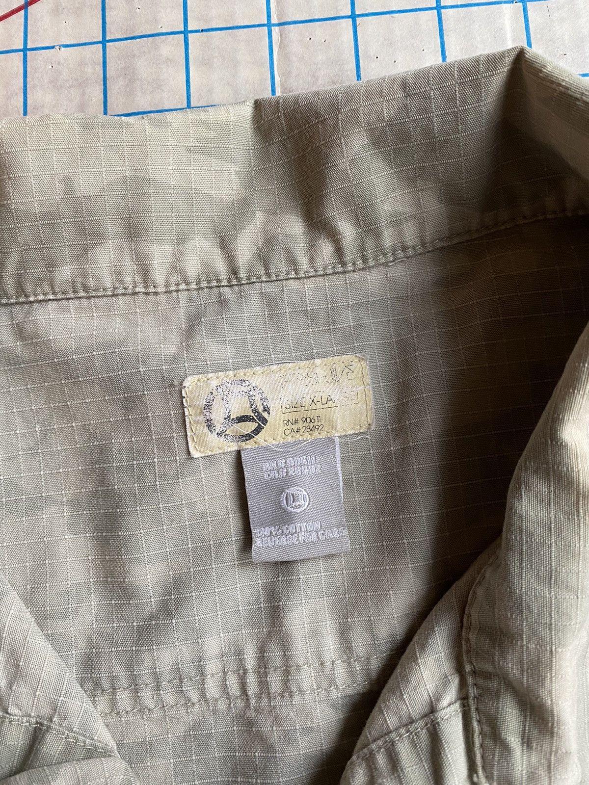 Freshjive Freahjive Rip Stop Camo Military Field Jacket Size XL Size US XL / EU 56 / 4 - 8 Thumbnail