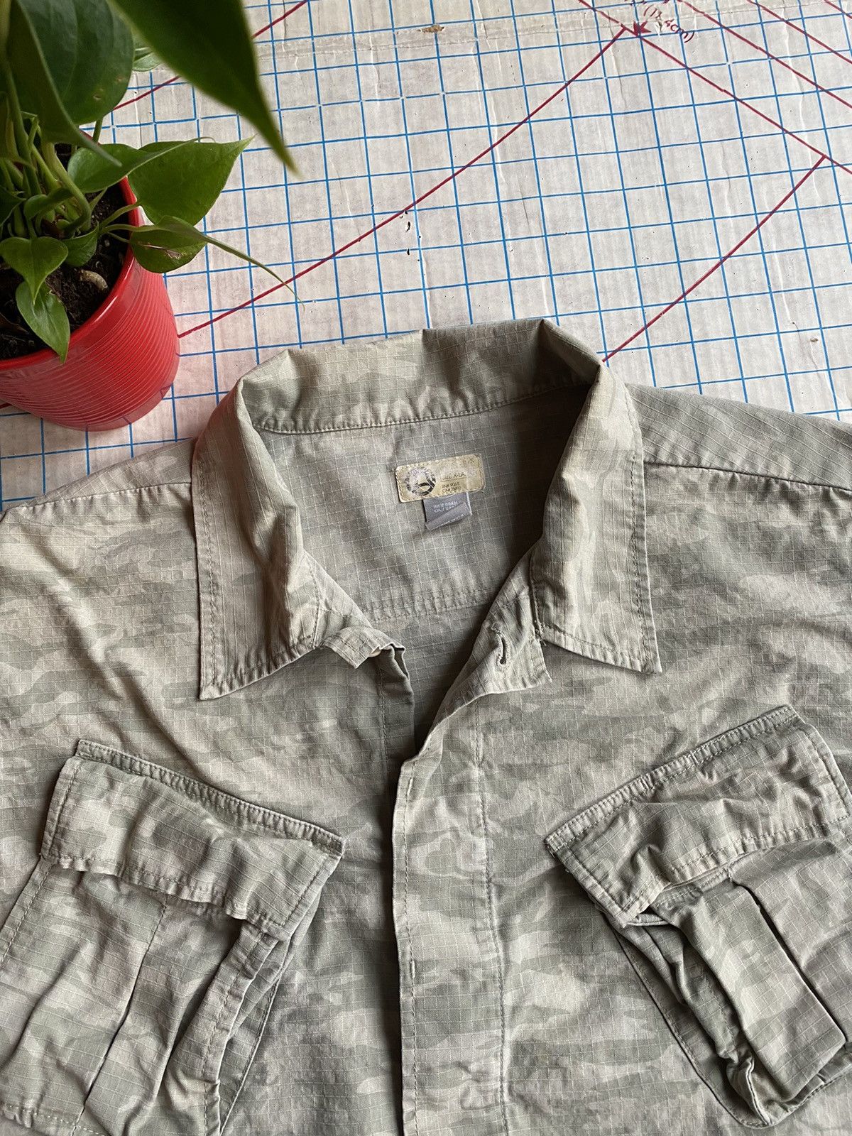 Freshjive Freahjive Rip Stop Camo Military Field Jacket Size XL Size US XL / EU 56 / 4 - 7 Thumbnail