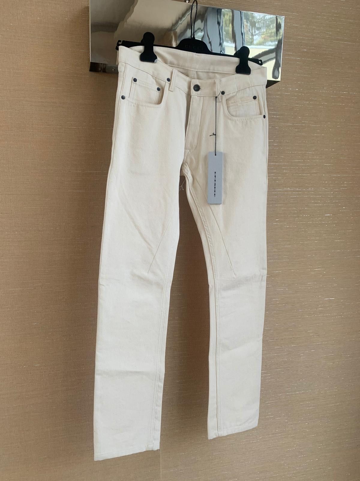 Rick Owens Drkshdw Detroit Cut Denim in Natural Color Size US 31 - 2 Thumbnail