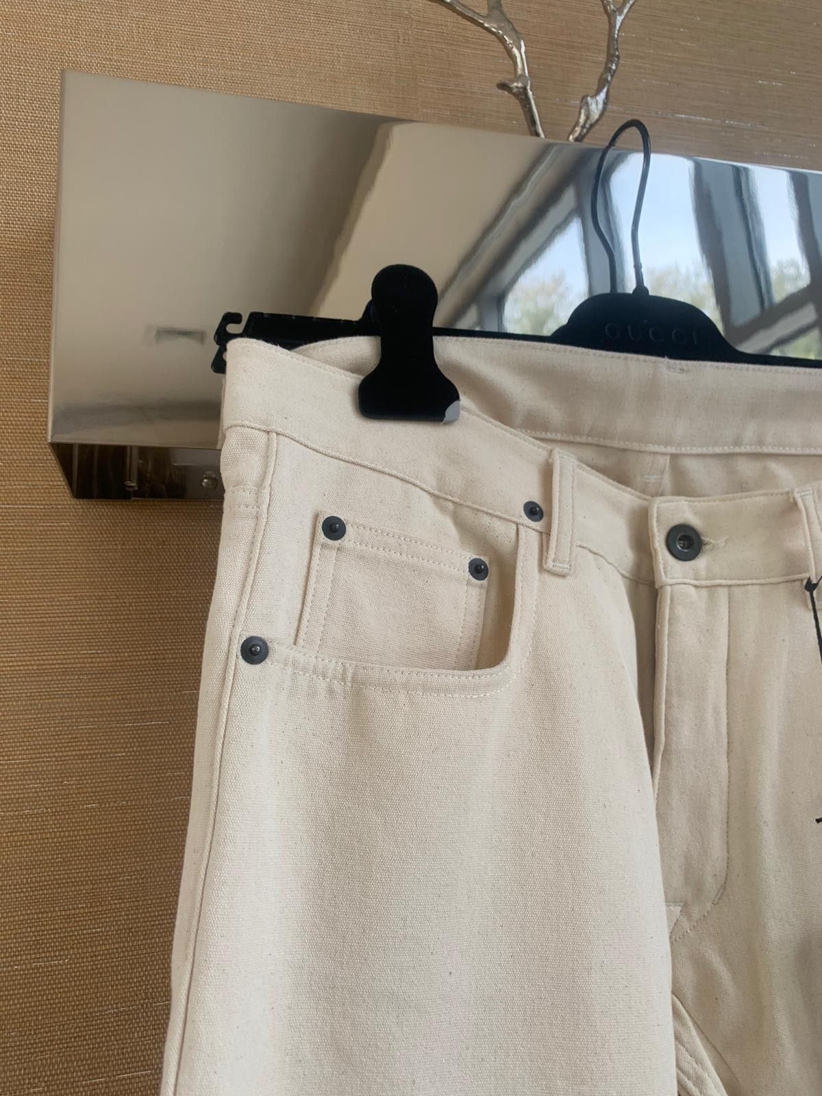 Rick Owens Drkshdw Detroit Cut Denim in Natural Color Size US 31 - 4 Thumbnail