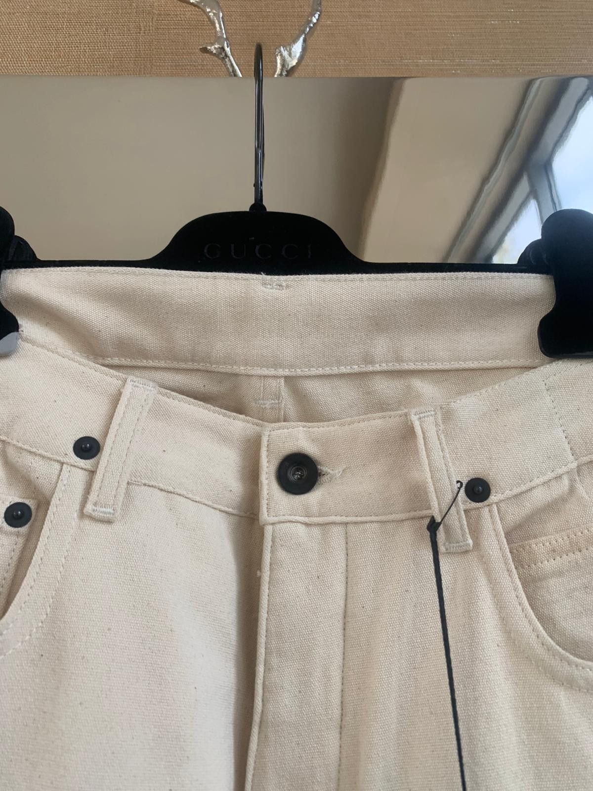 Rick Owens Drkshdw Detroit Cut Denim in Natural Color Size US 31 - 5 Thumbnail