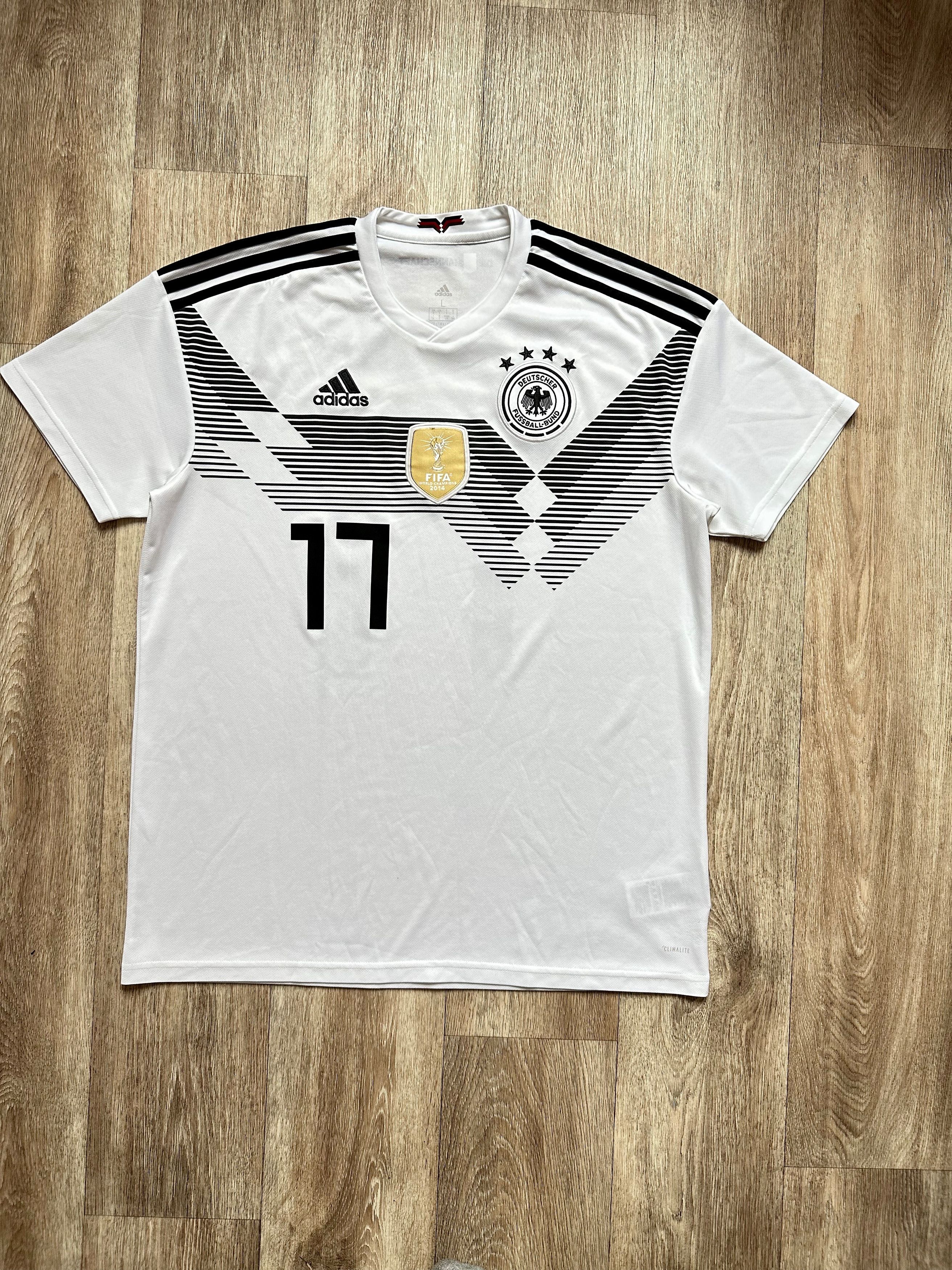 Adidas × Vintage 2017 / 18 Adidas Germany Deutschland Home 17 Boateng Size US L / EU 52-54 / 3 - 2 Thumbnail