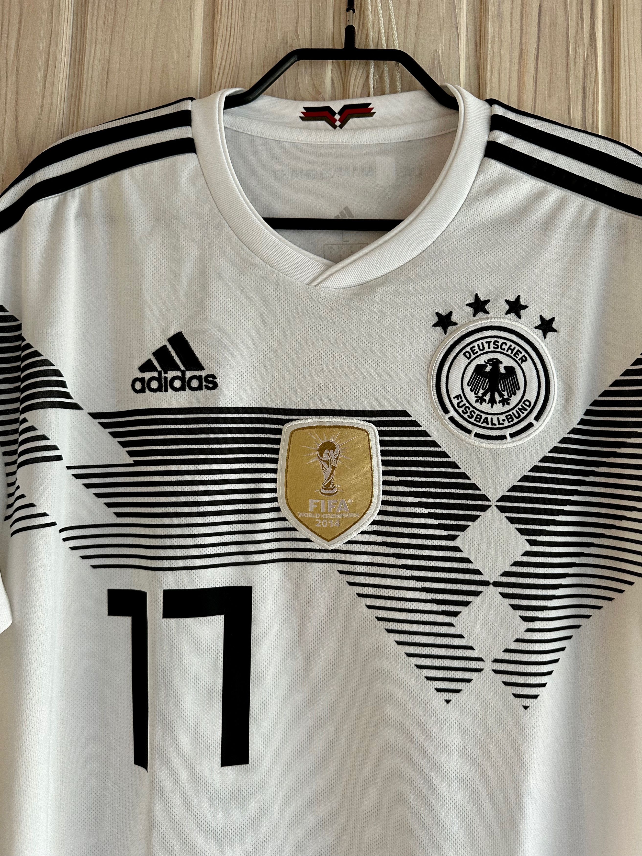 Adidas × Vintage 2017 / 18 Adidas Germany Deutschland Home 17 Boateng Size US L / EU 52-54 / 3 - 13 Thumbnail