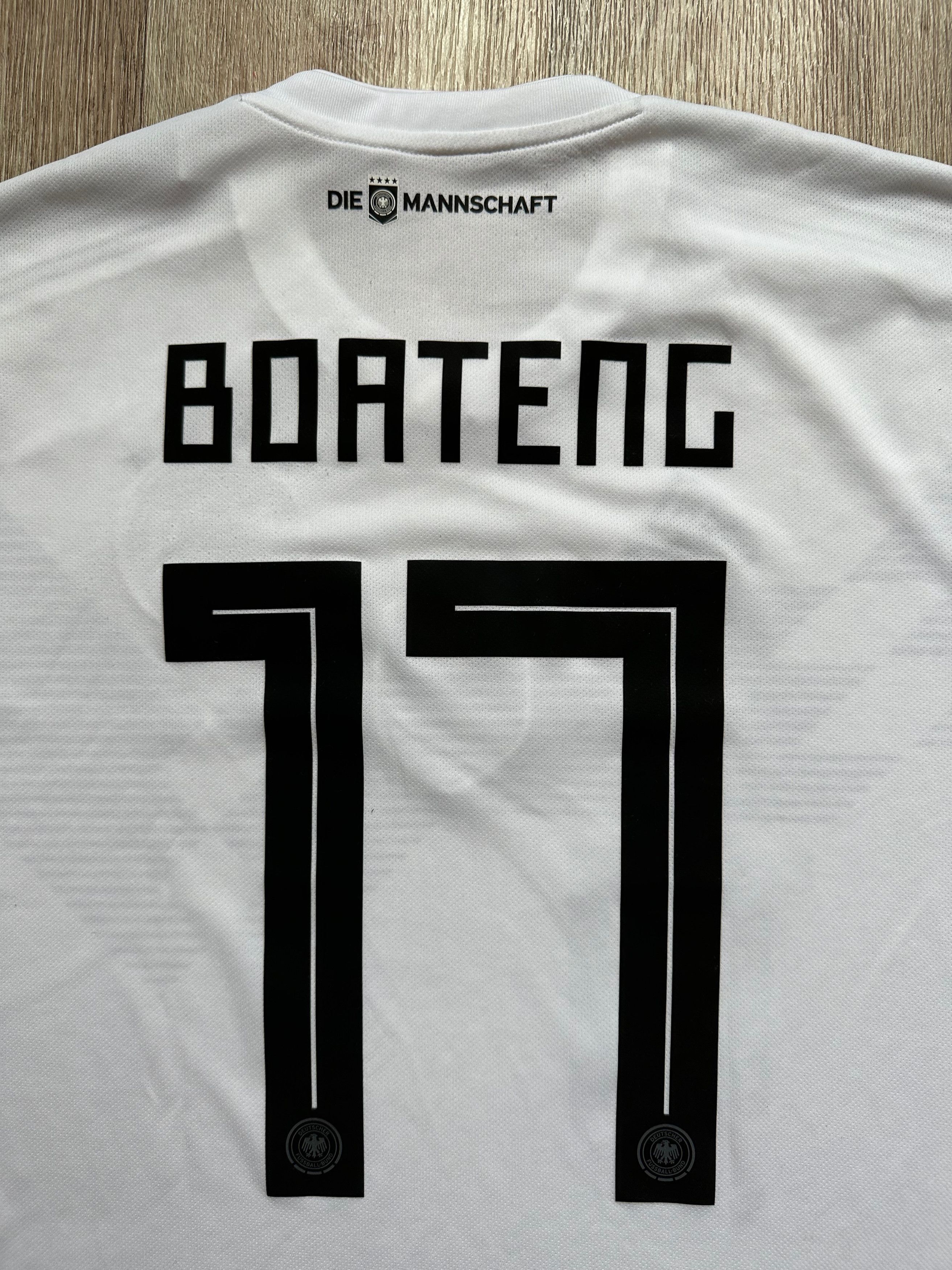 Adidas × Vintage 2017 / 18 Adidas Germany Deutschland Home 17 Boateng Size US L / EU 52-54 / 3 - 8 Thumbnail