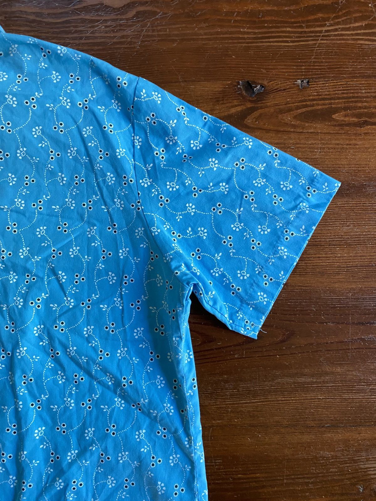 Vintage Vintage 80’s Boca Bay Flowers All Over Purple Snap Button Up Size M / US 6-8 / IT 42-44 - 11 Thumbnail