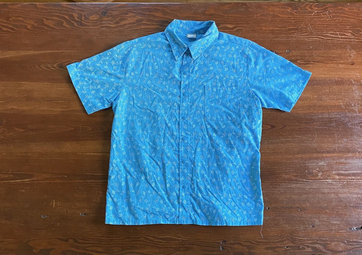 Vintage Vintage 80’s Boca Bay Flowers All Over Purple Snap Button Up Size M / US 6-8 / IT 42-44 - 2 Thumbnail