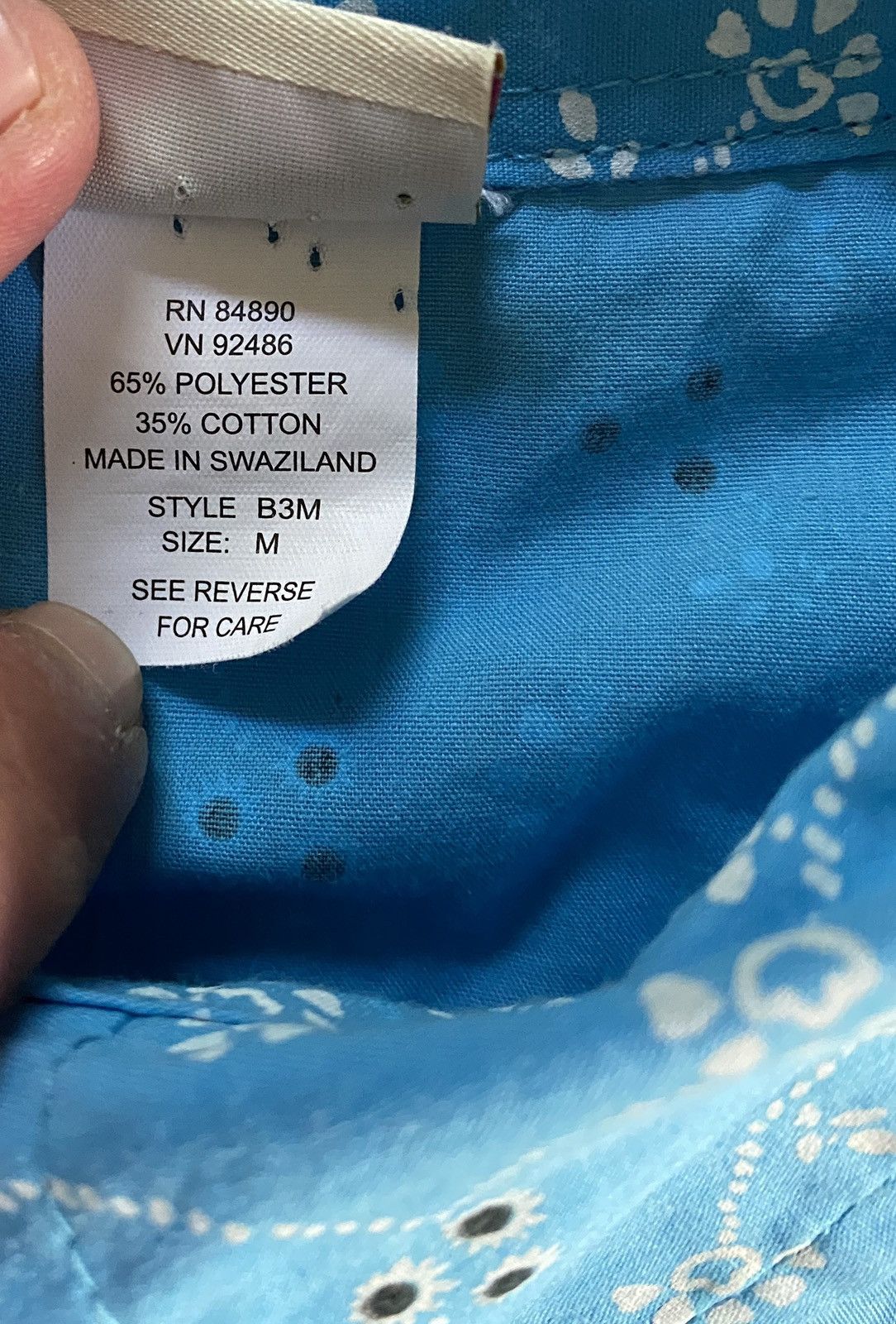 Vintage Vintage 80’s Boca Bay Flowers All Over Purple Snap Button Up Size M / US 6-8 / IT 42-44 - 8 Thumbnail