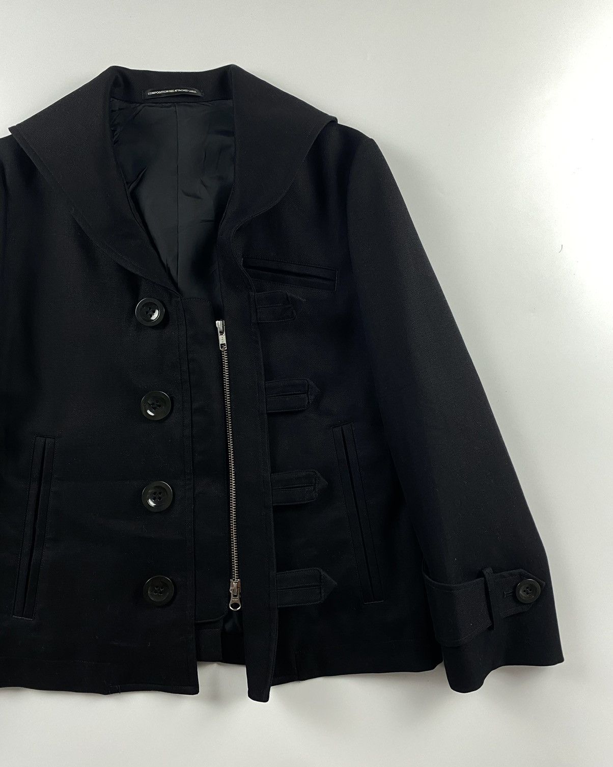 Yohji Yamamoto Y’s Yohji Yamamoto Sailor Jacket Size US S / EU 44-46 / 1 - 7 Thumbnail
