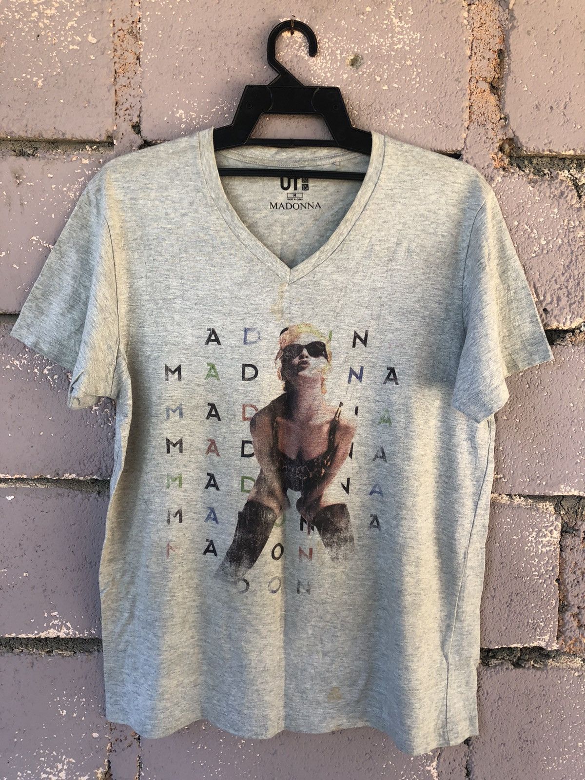 Band Tees Rare MADONNA Spell Out Full All Over Print Shirt Size US M / EU 48-50 / 2 - 1 Thumbnail
