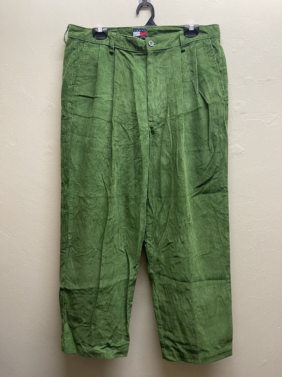 Tommy Hilfiger Tommy Hilfiger Corduroy Green Pants Size US 36 / EU 52 - 1 Thumbnail