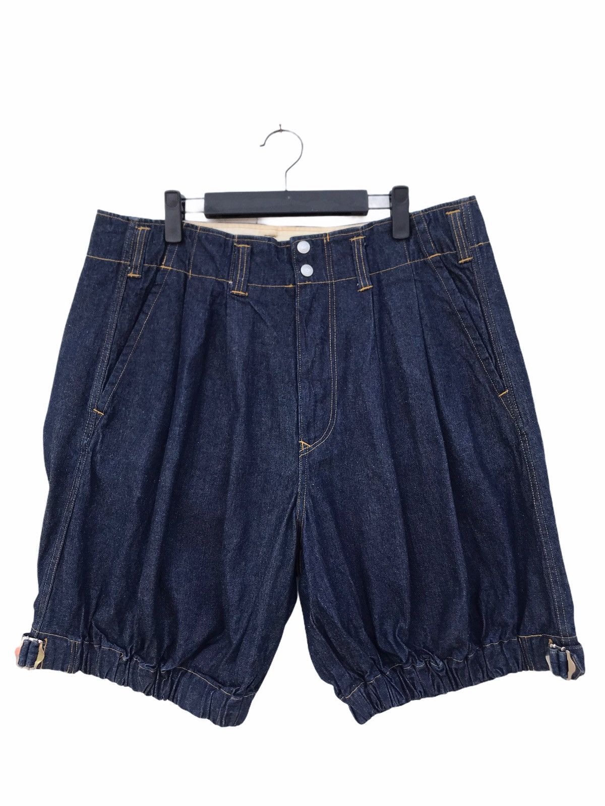 image of 45Rpm Nice Design Short Pant in Blue, Men's (Size 36)