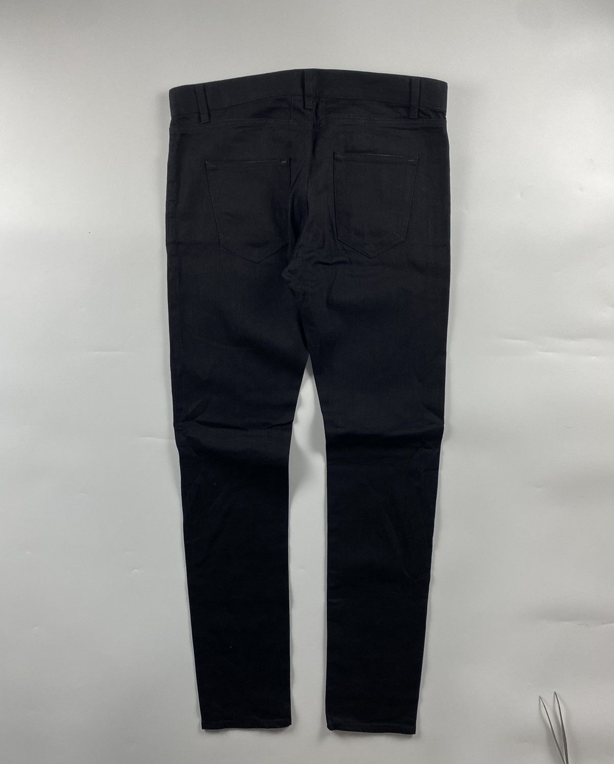 Saint Laurent Paris Saint Laurent Distressed Slim Jean Size US 33 - 2 Thumbnail