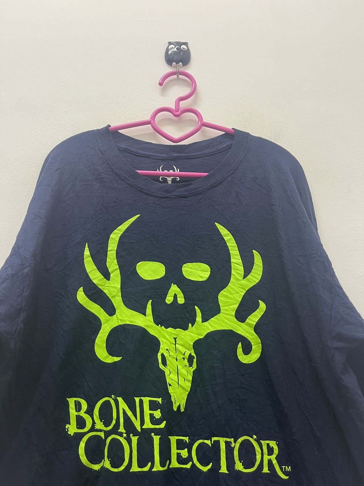 Bones Rare Vintage BONE COLLECTOR Spell Out Big Logo Size US L / EU 52-54 / 3 - 2 Thumbnail