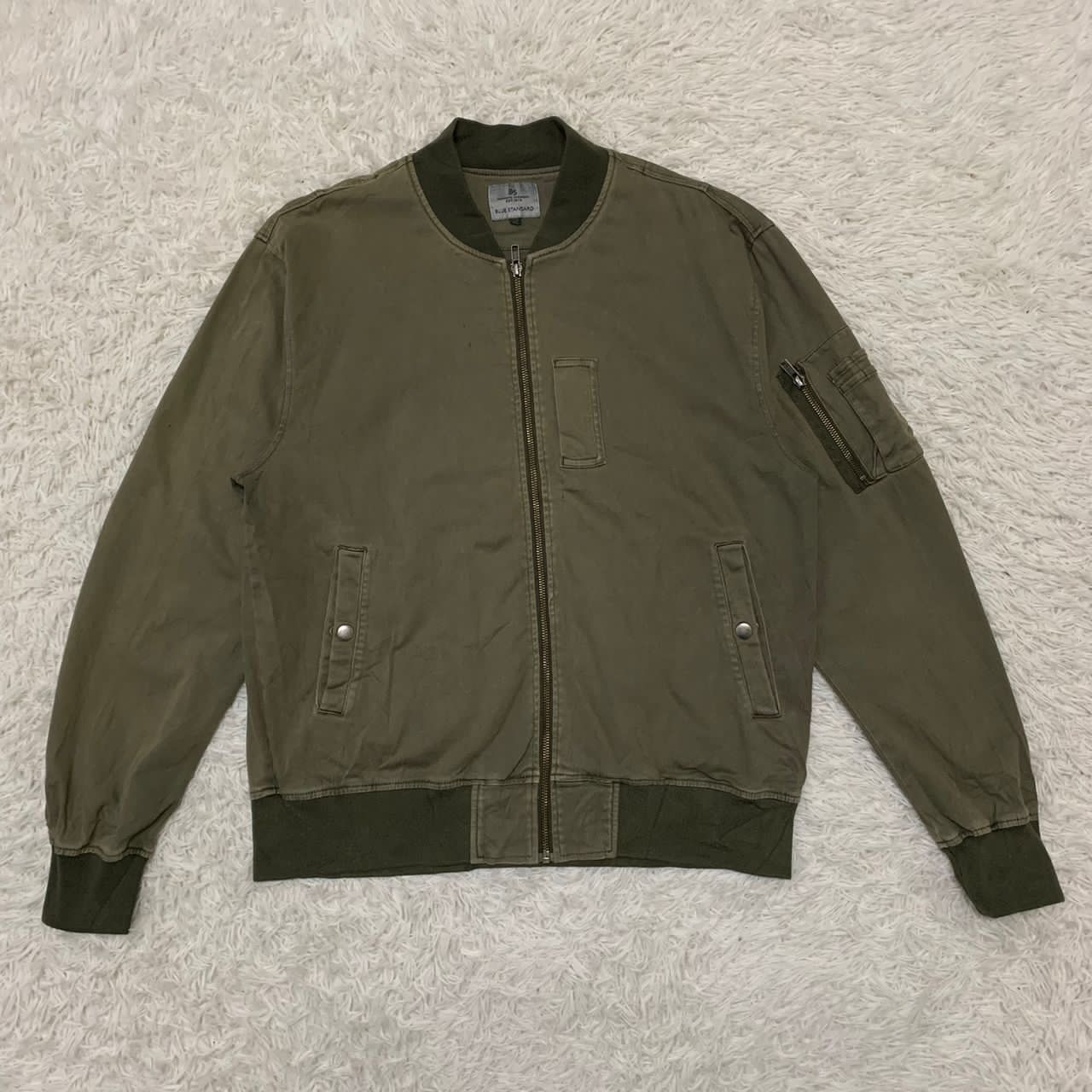 Japanese Brand BS exclusive garments blue standard bomber jacket style Size US L / EU 52-54 / 3 - 10 Thumbnail