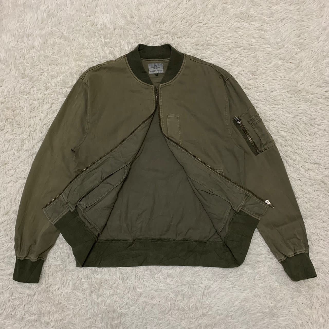 Japanese Brand BS exclusive garments blue standard bomber jacket style Size US L / EU 52-54 / 3 - 9 Thumbnail