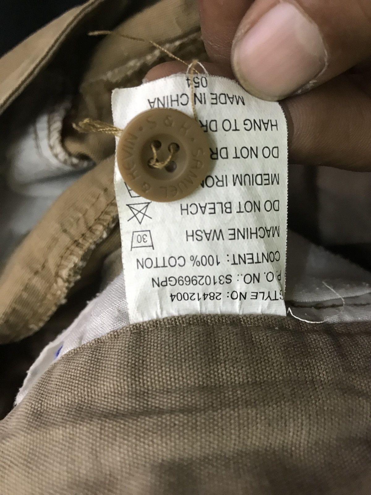 Japanese Brand Japanese Brand Samuel & Kevin Parachute Cargo Pants Size US 32 / EU 48 - 11 Thumbnail
